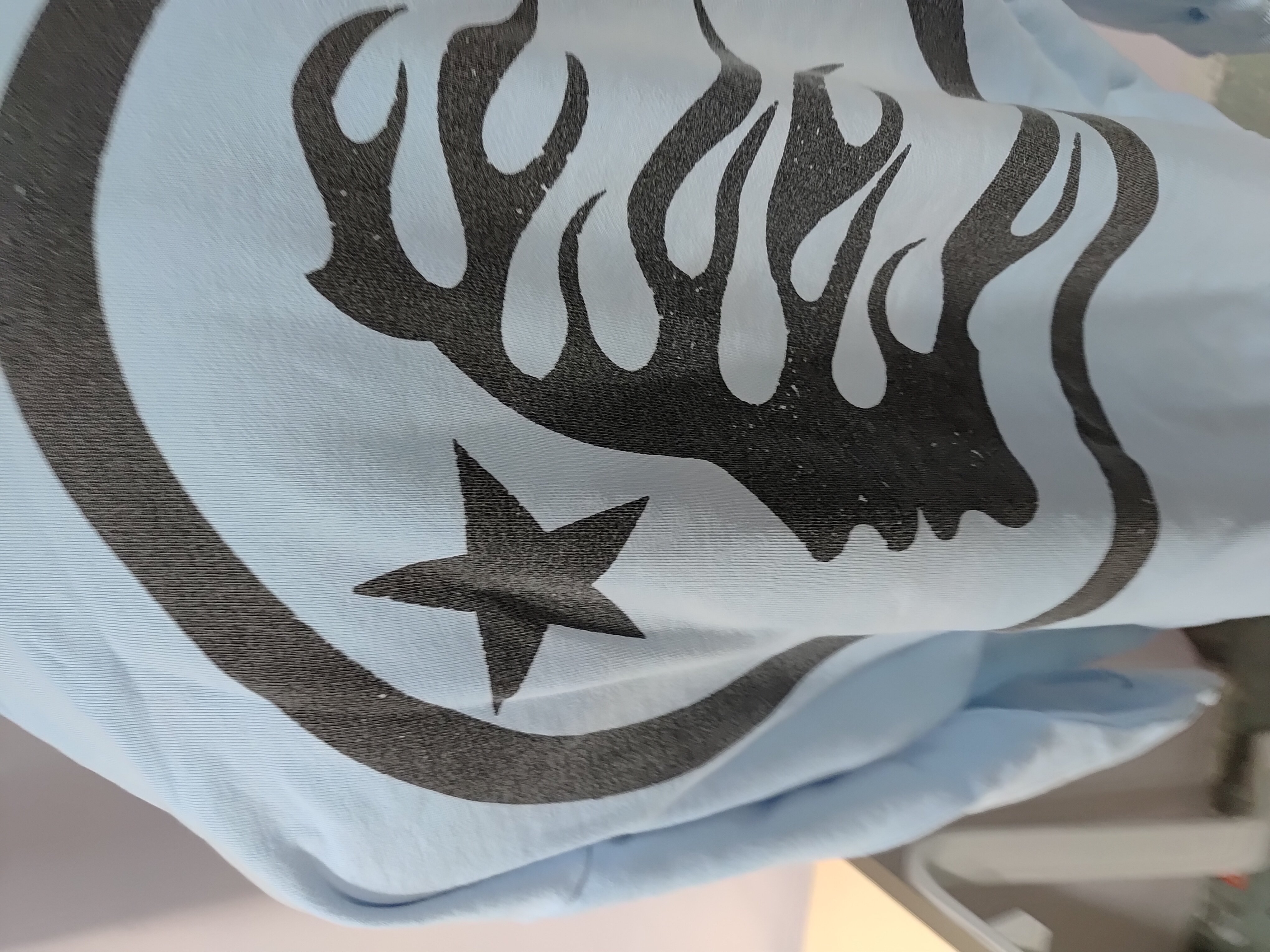 Hellstar Hoodie Light Blue review Obosneaker 04