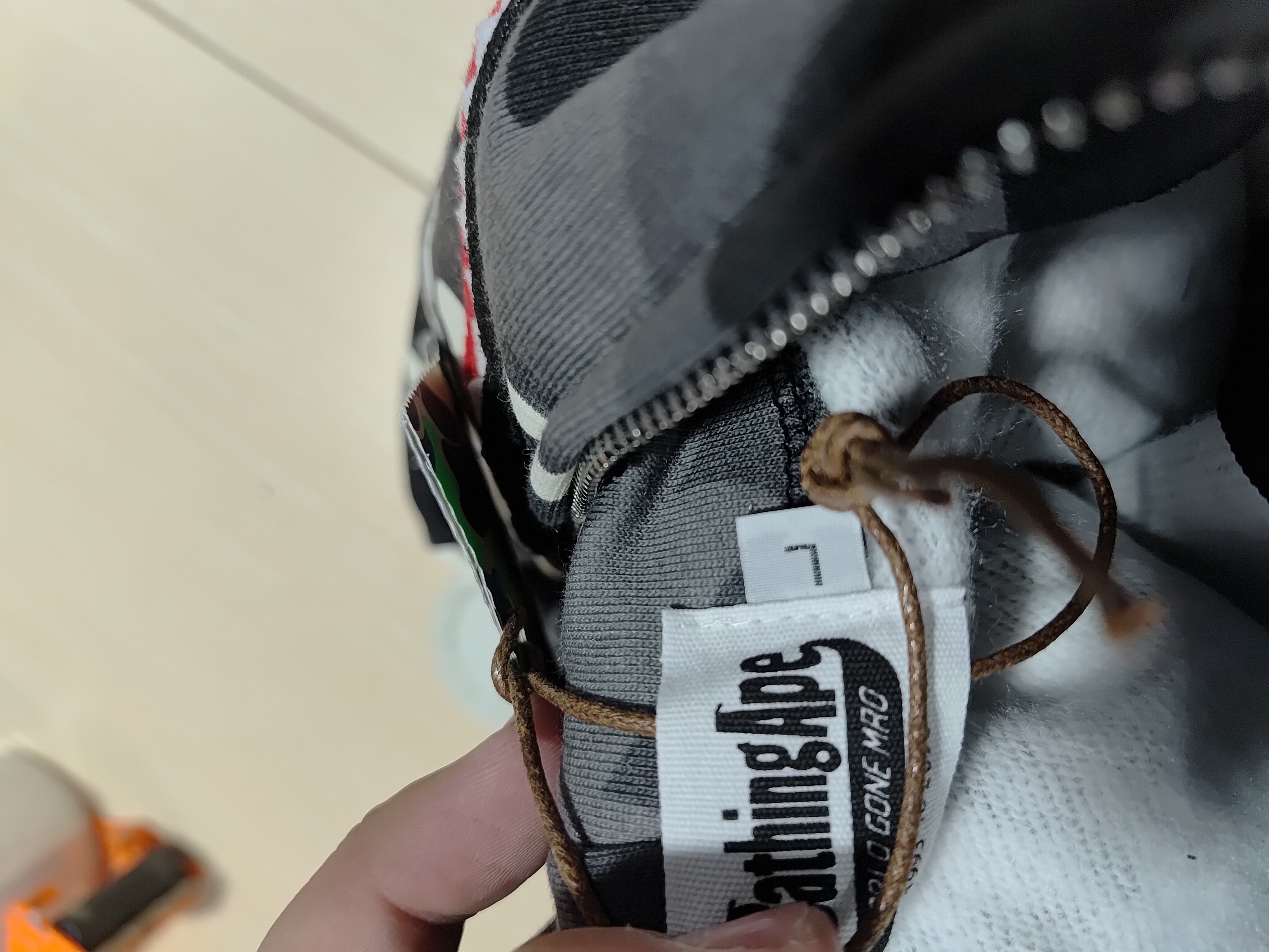 BAPE Luminous Camouflage Double Hooded Hoodie Black review Obosneaker 01