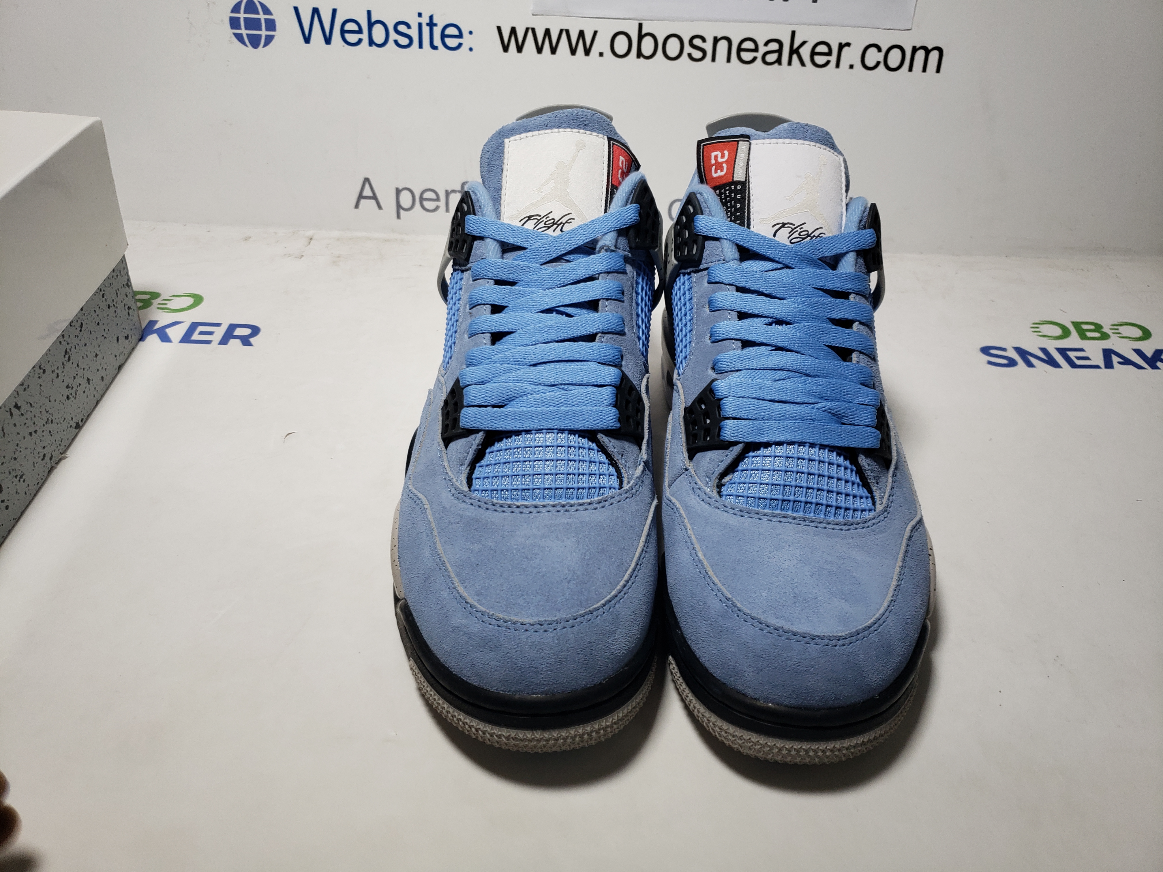 Air Jordan 4 Retro University Blue  CT8527-400 review Obosneaker 03