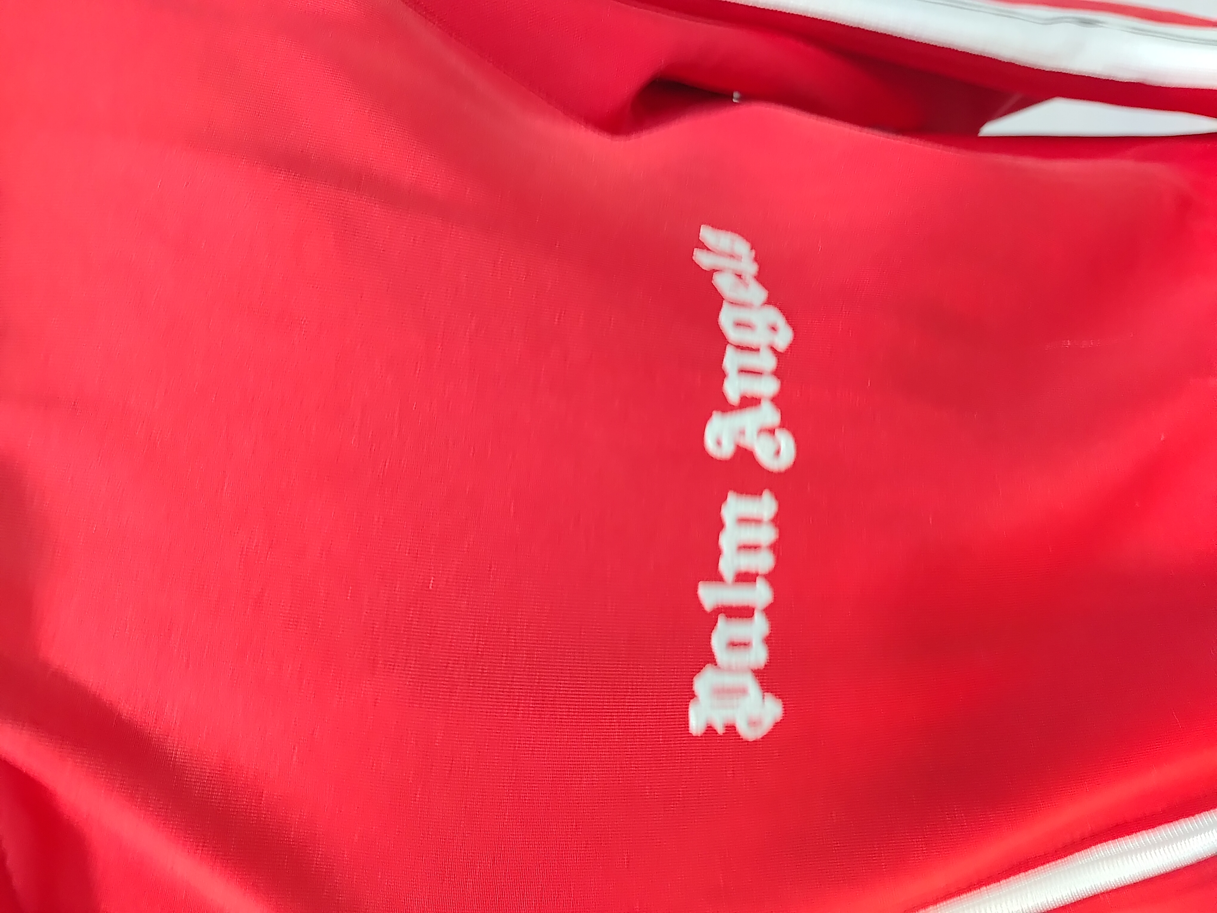 Palm Angels Track Jacket Red  review Obosneaker 03