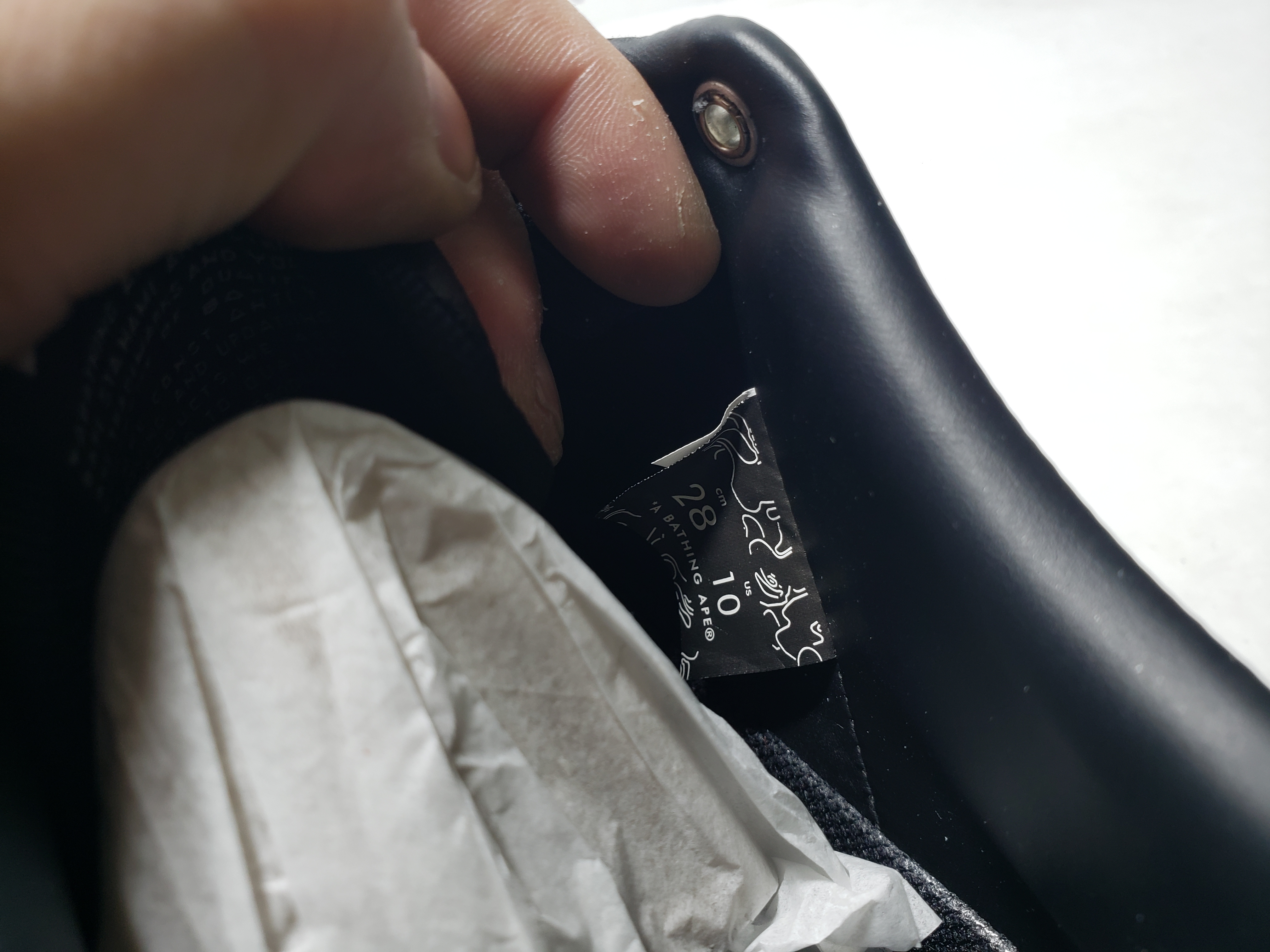 A Bathing Ape Bape Sta Low Triple Black  1J30 -191- 013 review Obosneaker 05