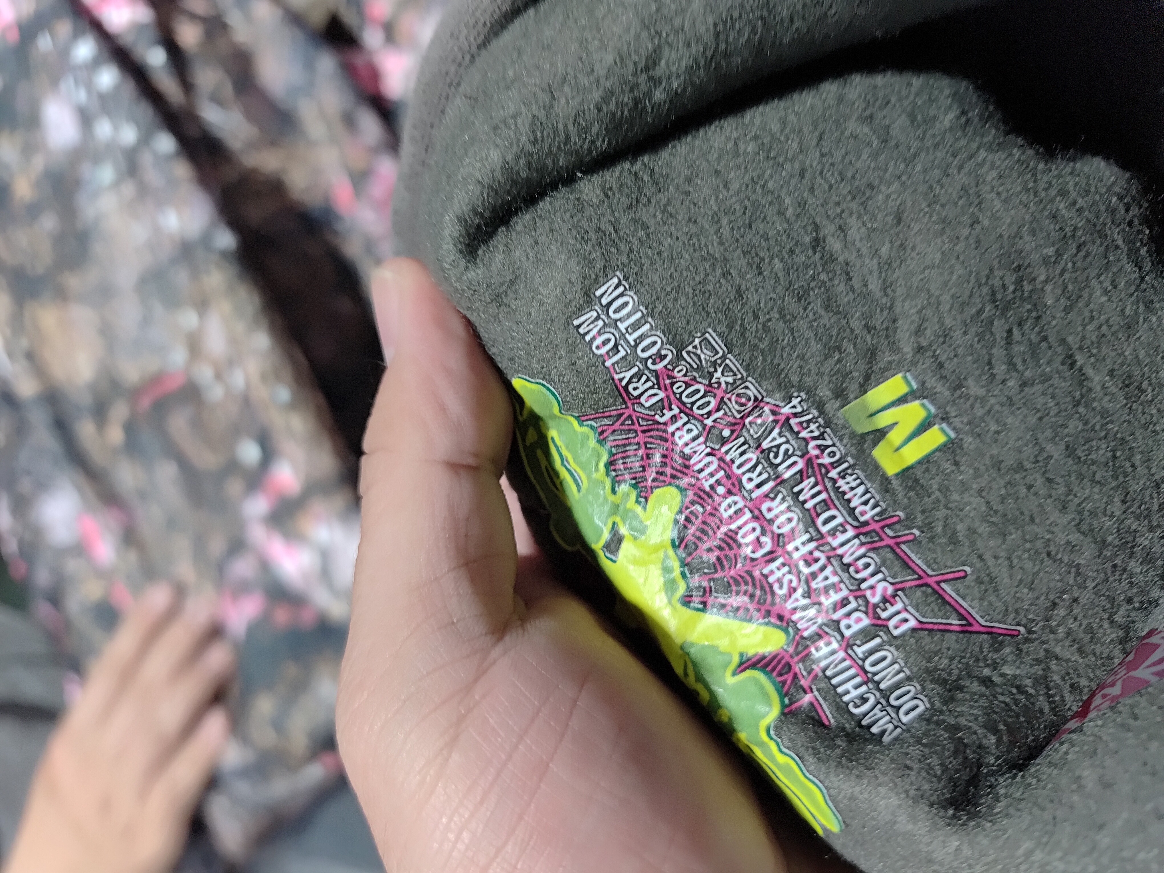 Sp5der Wait Web Hoodie Slate Grey review Obosneaker 01