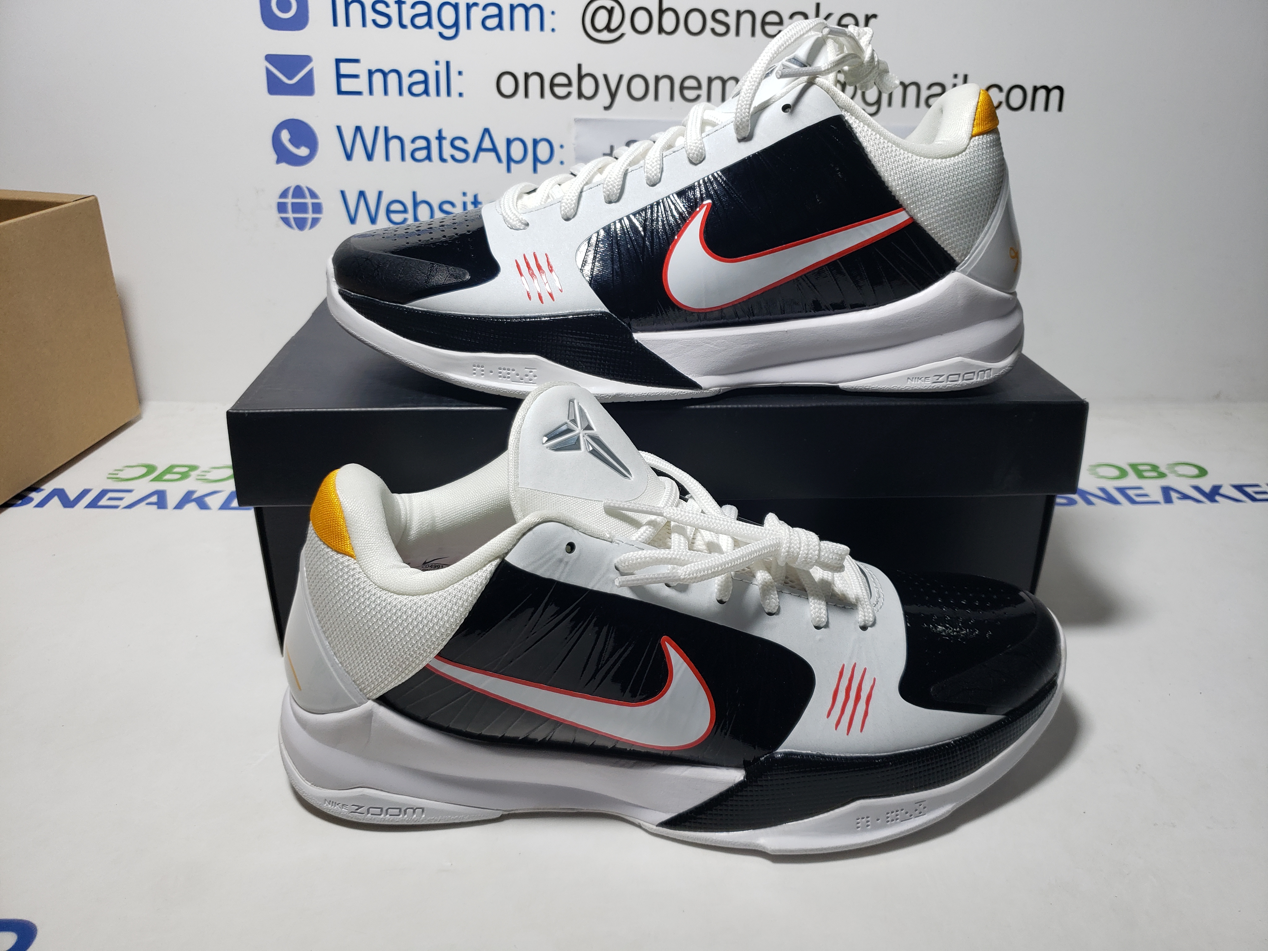 Nike Kobe 5 Protro Bruce Lee Alternate  CD4991-101 review Obosneaker 01
