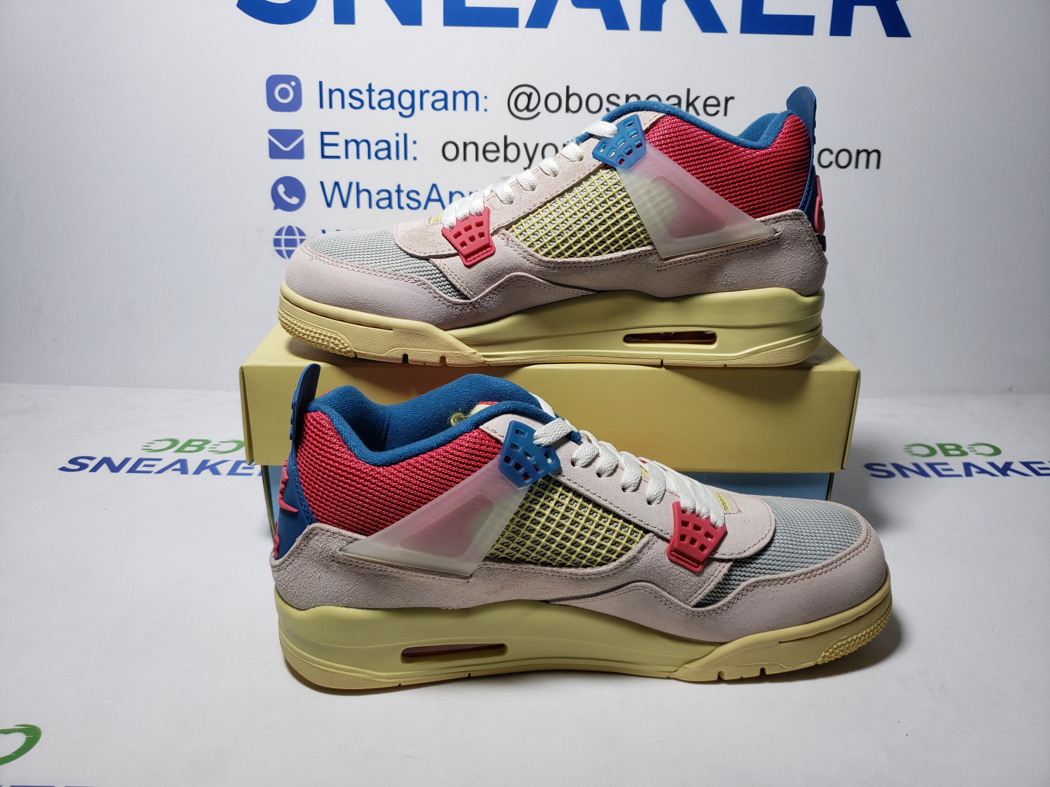 Jordan 4 Retro Union Guava Ice DC9533-800  review Obosneaker 01
