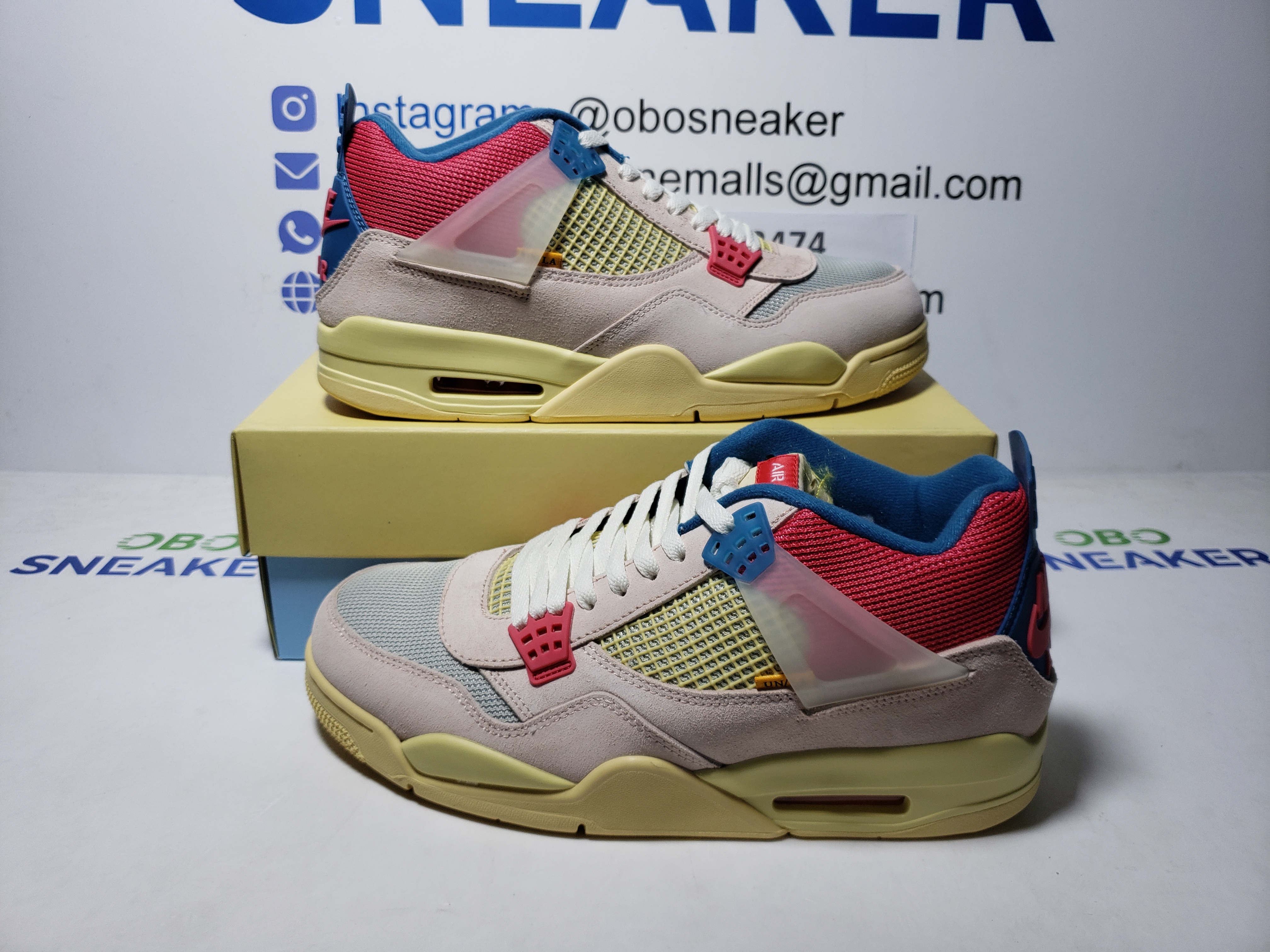 Jordan 4 Retro Union Guava Ice DC9533-800  review Obosneaker 00