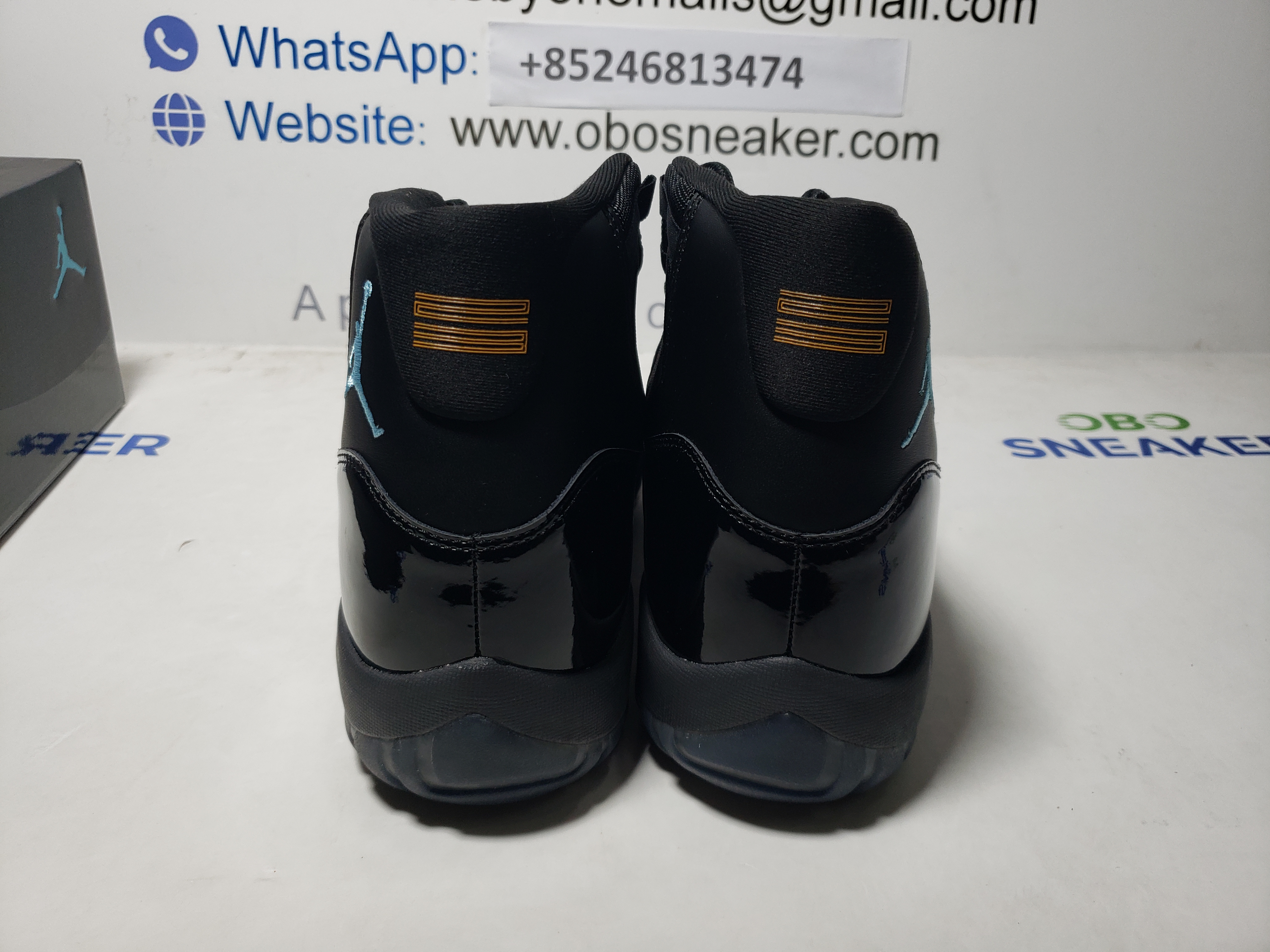 Air Jordan 11 Retro Gamma Blue 378037-006 review Obosneaker 02