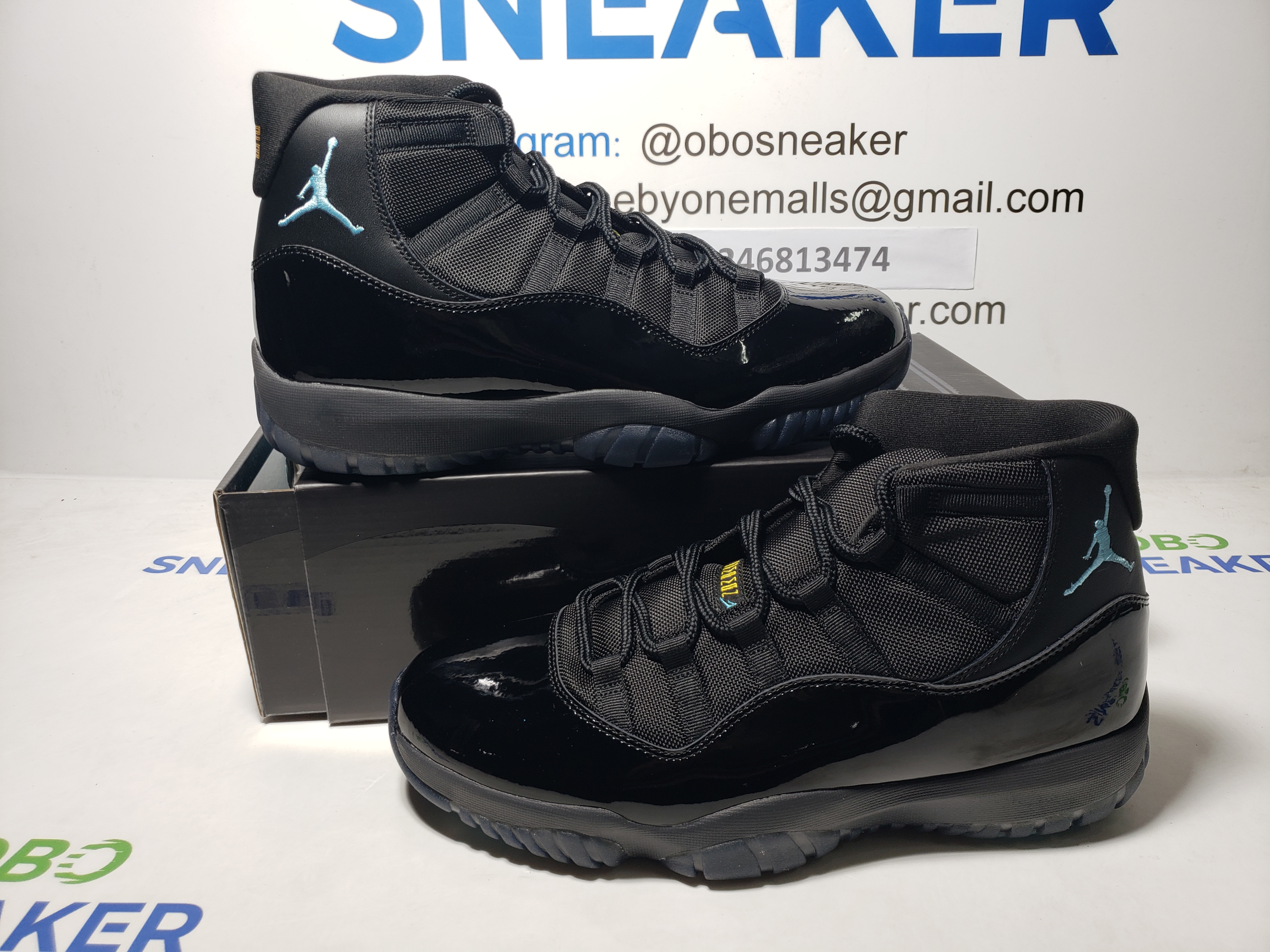 Air Jordan 11 Retro Gamma Blue 378037-006 review Obosneaker 01