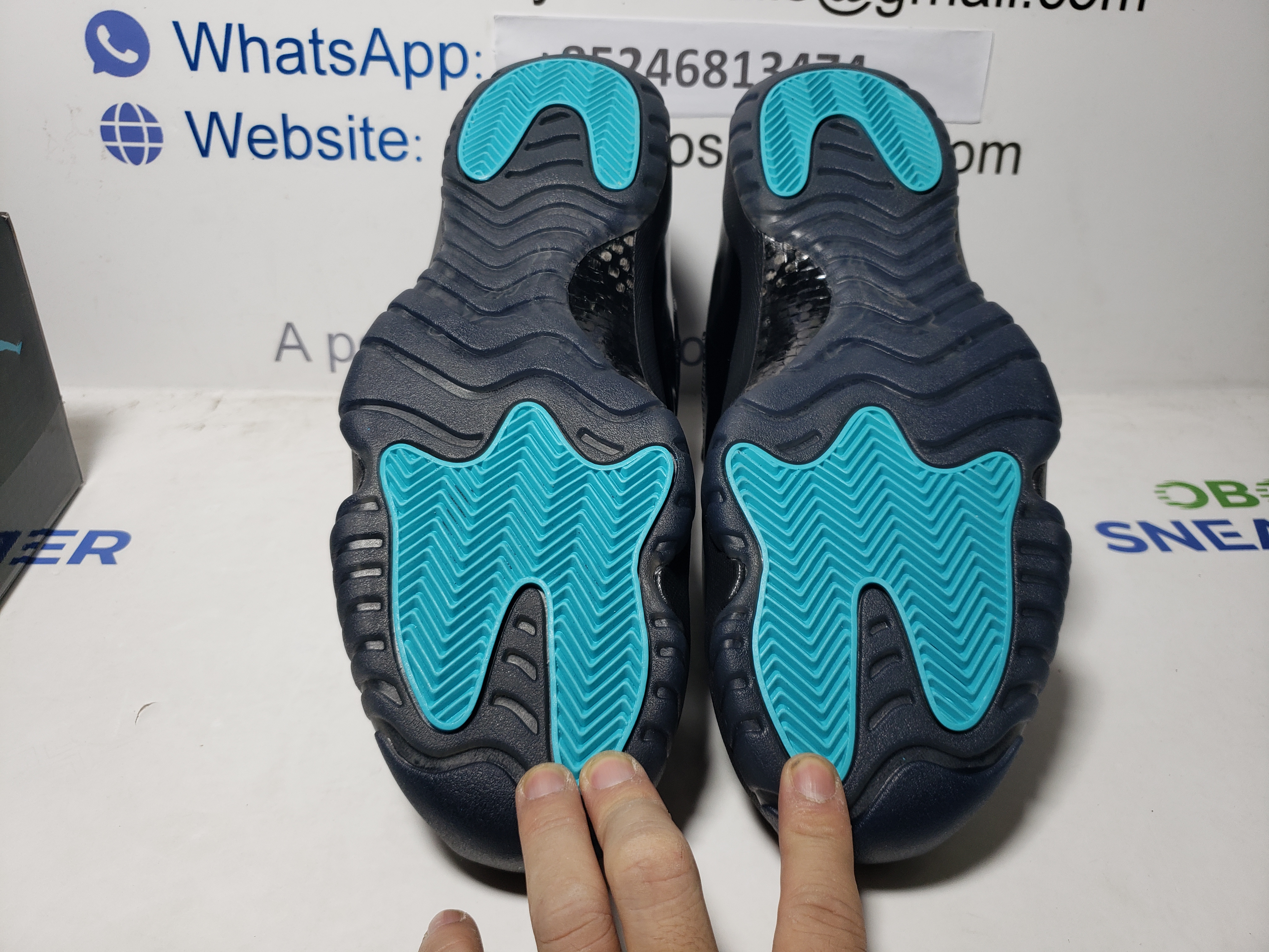 Air Jordan 11 Retro Gamma Blue 378037-006 review Obosneaker 04