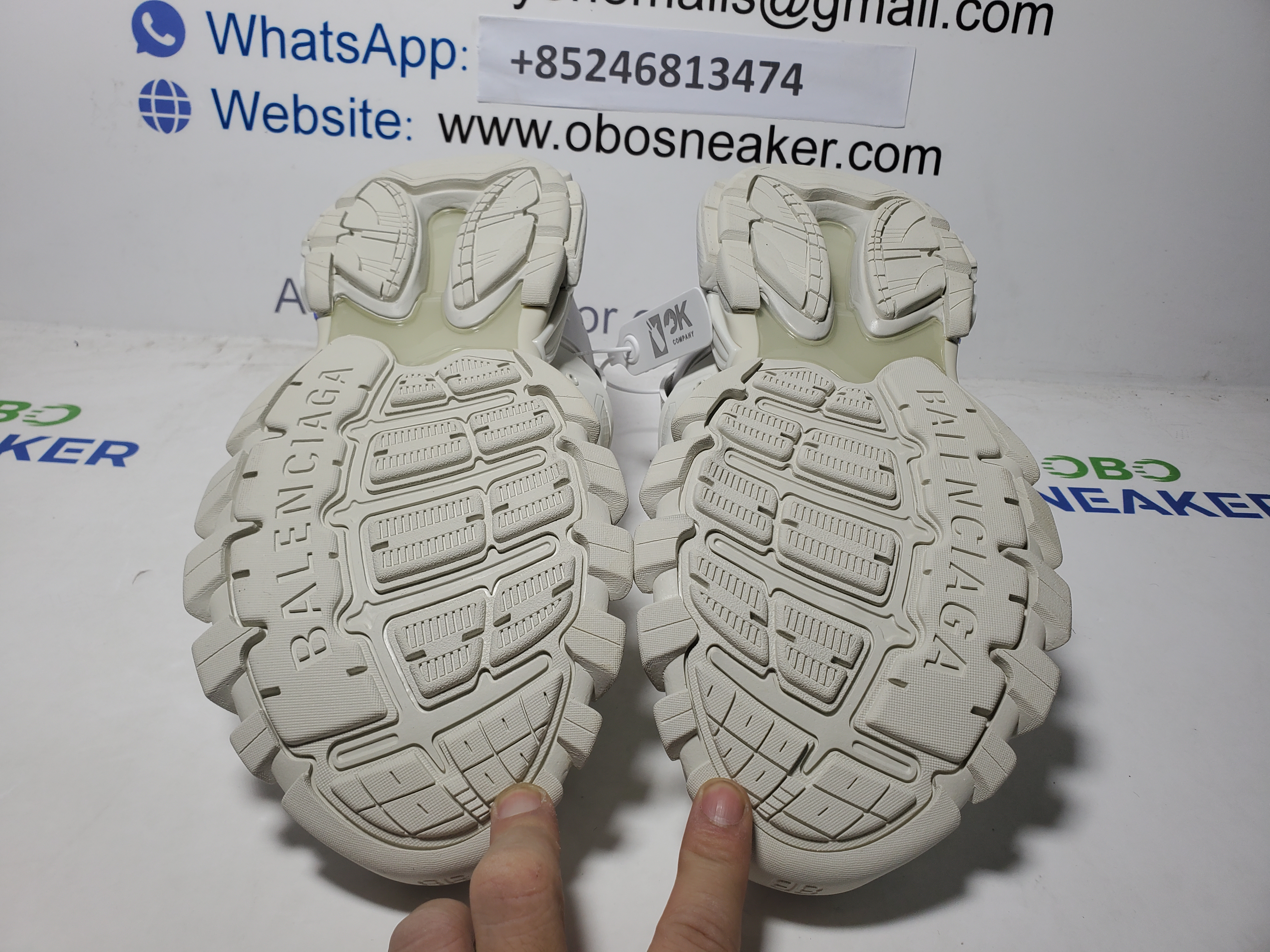 Balenciaga Tess S.White  542436 W1GB7 6509 (With LED) review Obosneaker 04