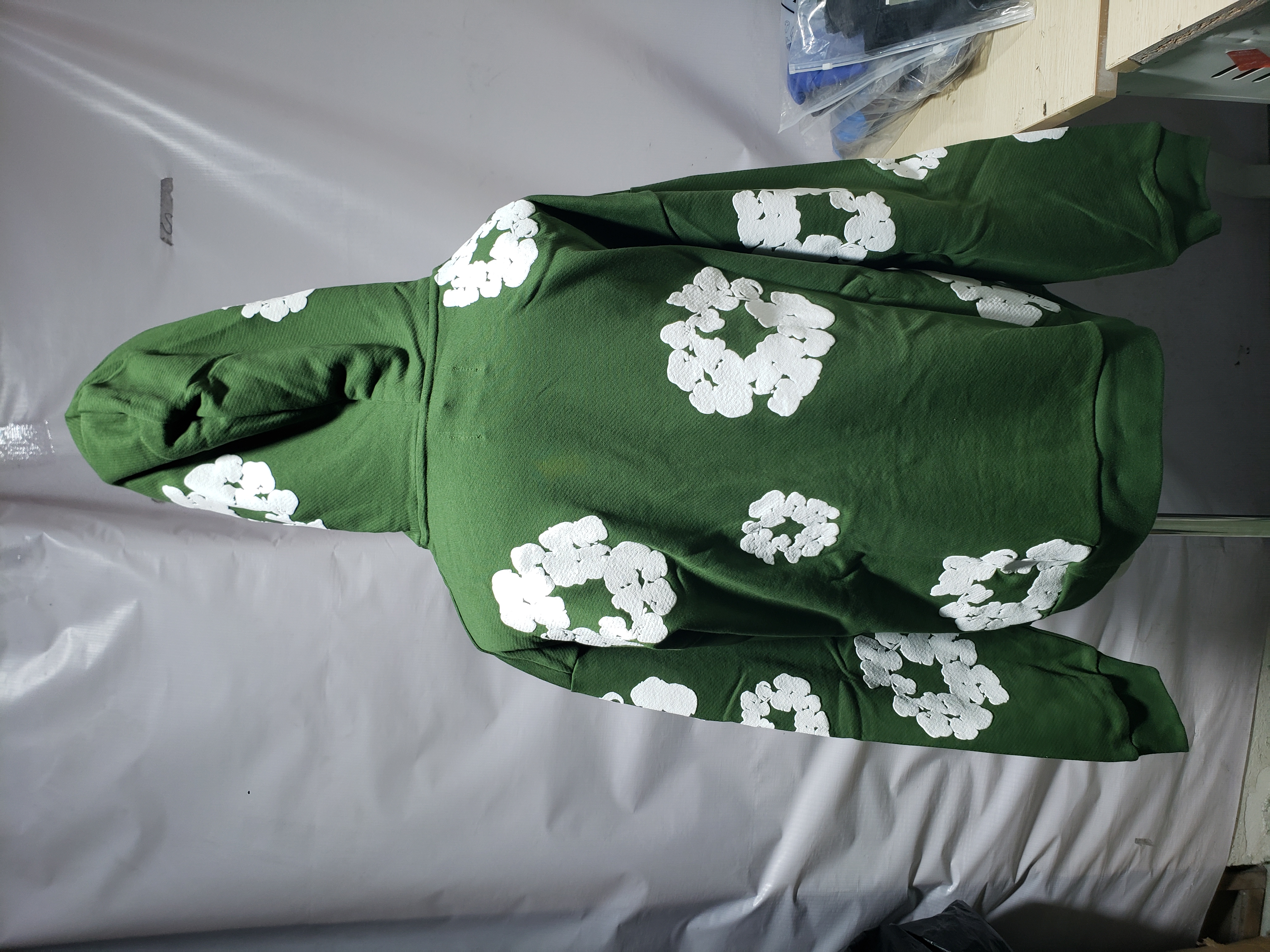 Denim Tears The Cotton Wreath Hoodie Green review Obosneaker 03