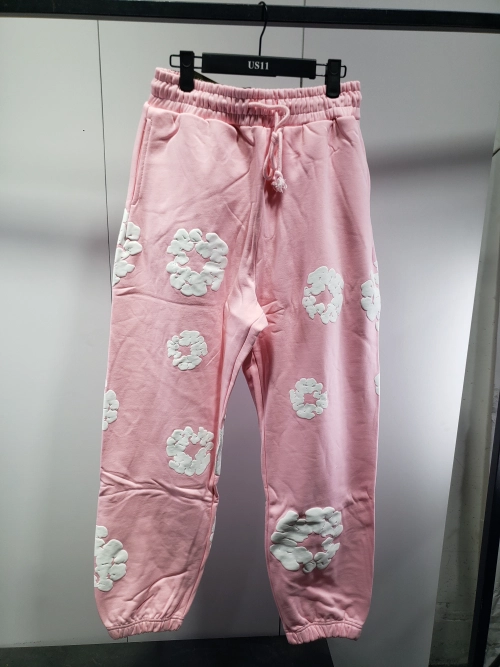 OBO Denim Tears The Cotton Wreath Sweatpants Pink review 