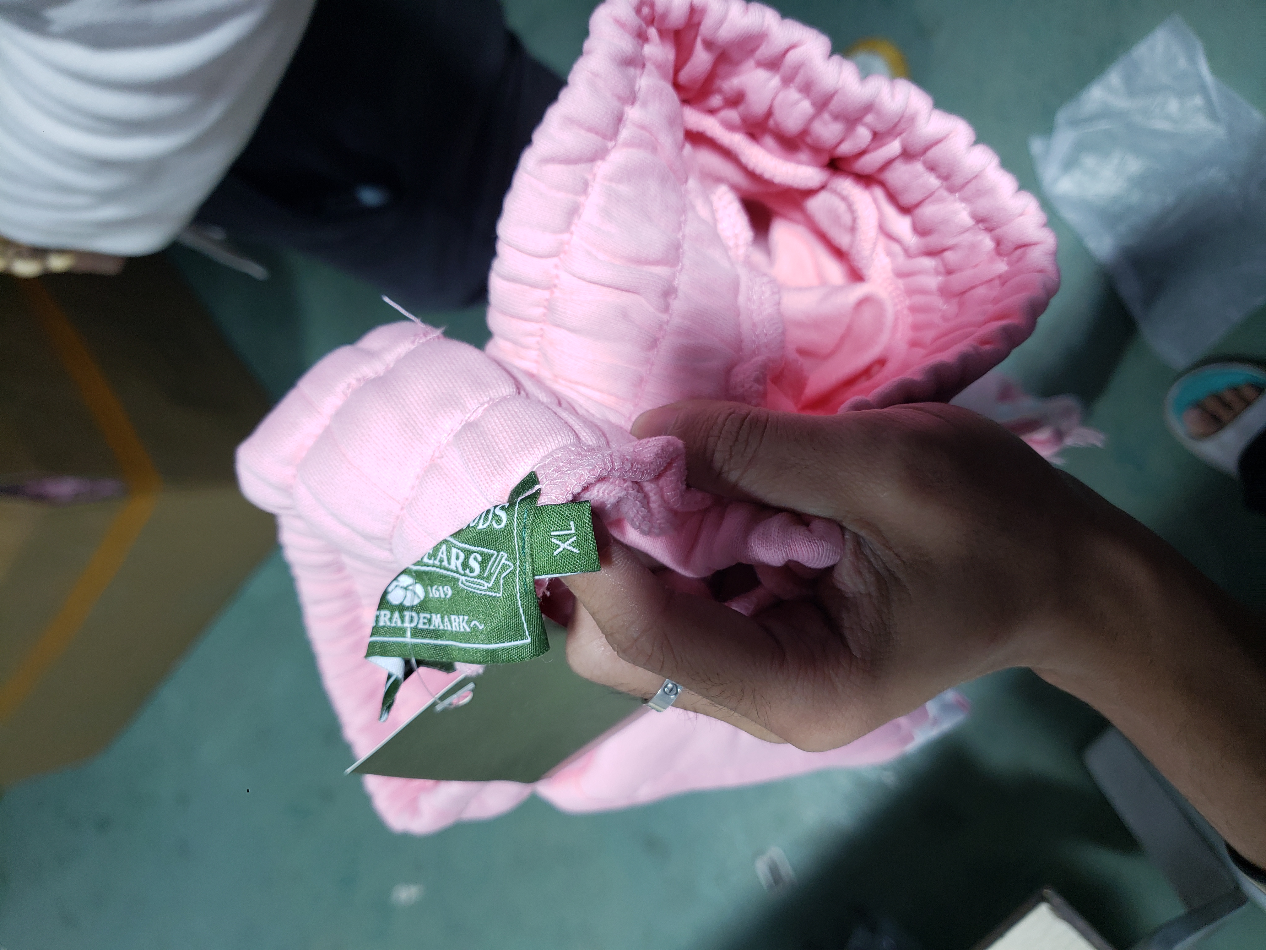 OBO Denim Tears The Cotton Wreath Sweatpants Pink review Obosneaker 01