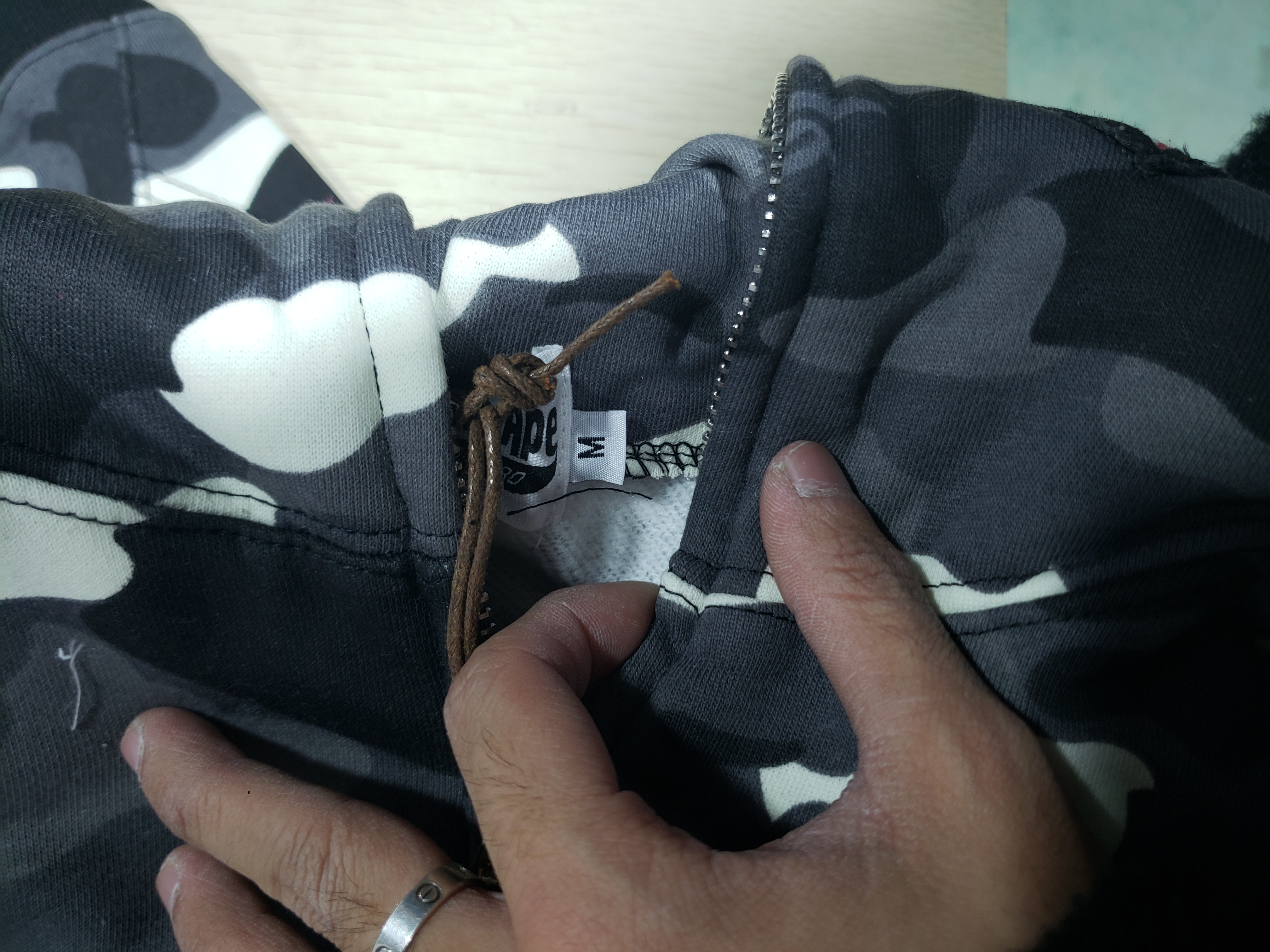 OBO BAPE Luminous Spot Camouflage Hoodie review Obosneaker 01