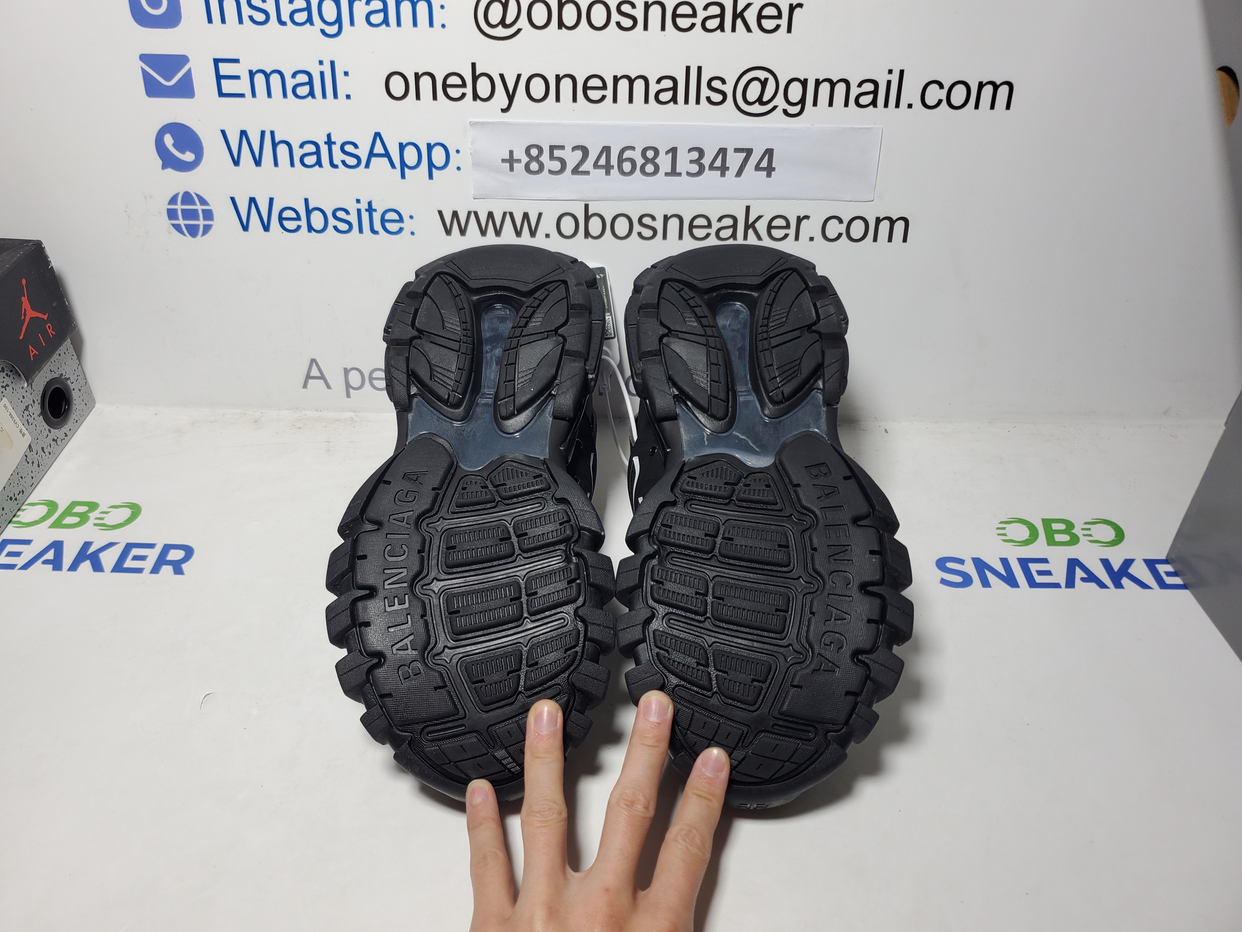 【FLASH SALE】Balenciaga Tess Black And White  542023 W1GB1 2045 (With LED) review Obosneaker 06