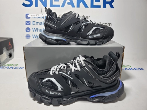 【FLASH SALE】Balenciaga Tess Black And White  542023 W1GB1 2045 (With LED) review 