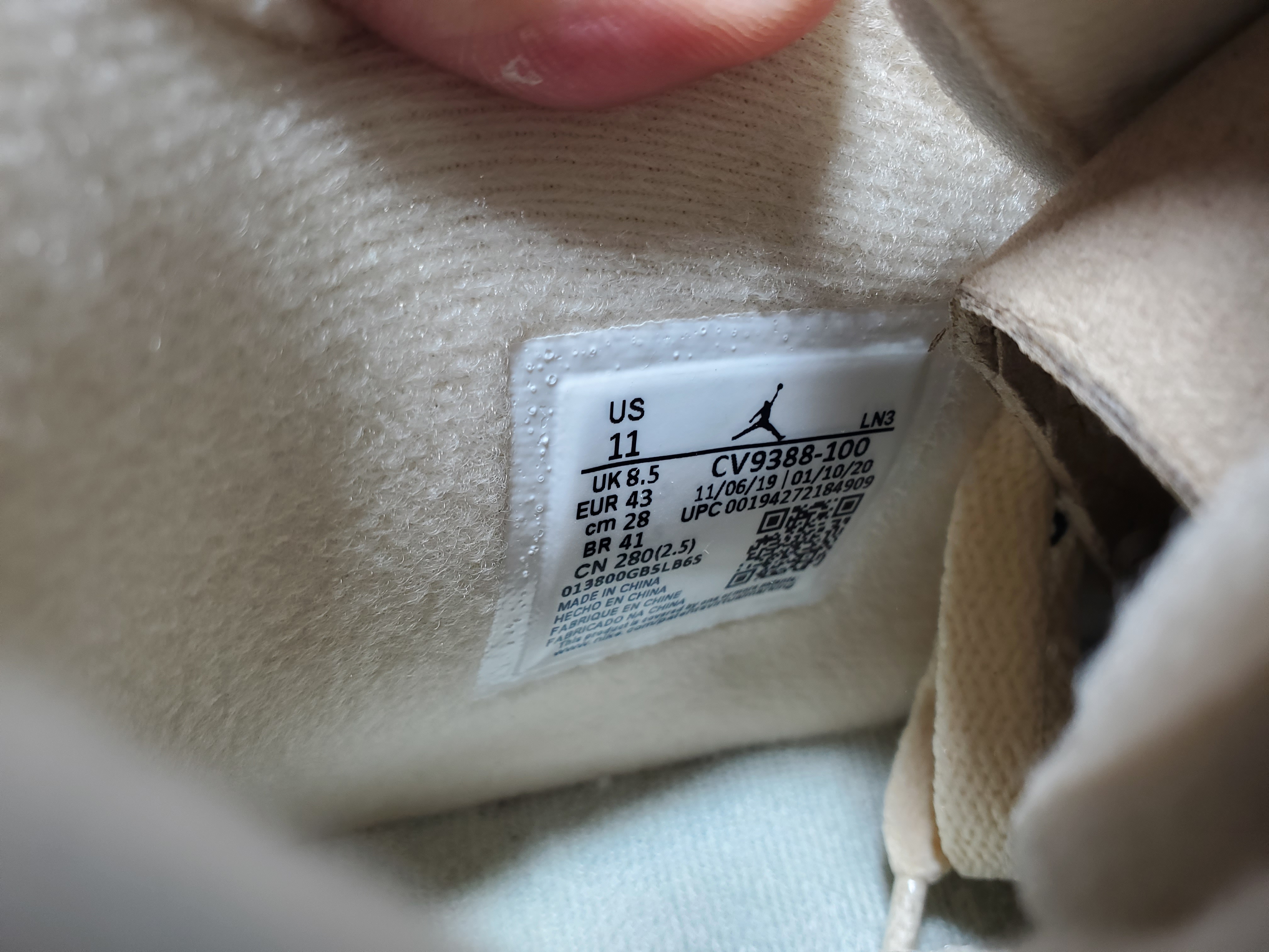 Jordan 4 Retro Off-White Sail (Women's)  CV9388-100  review Obosneaker 03