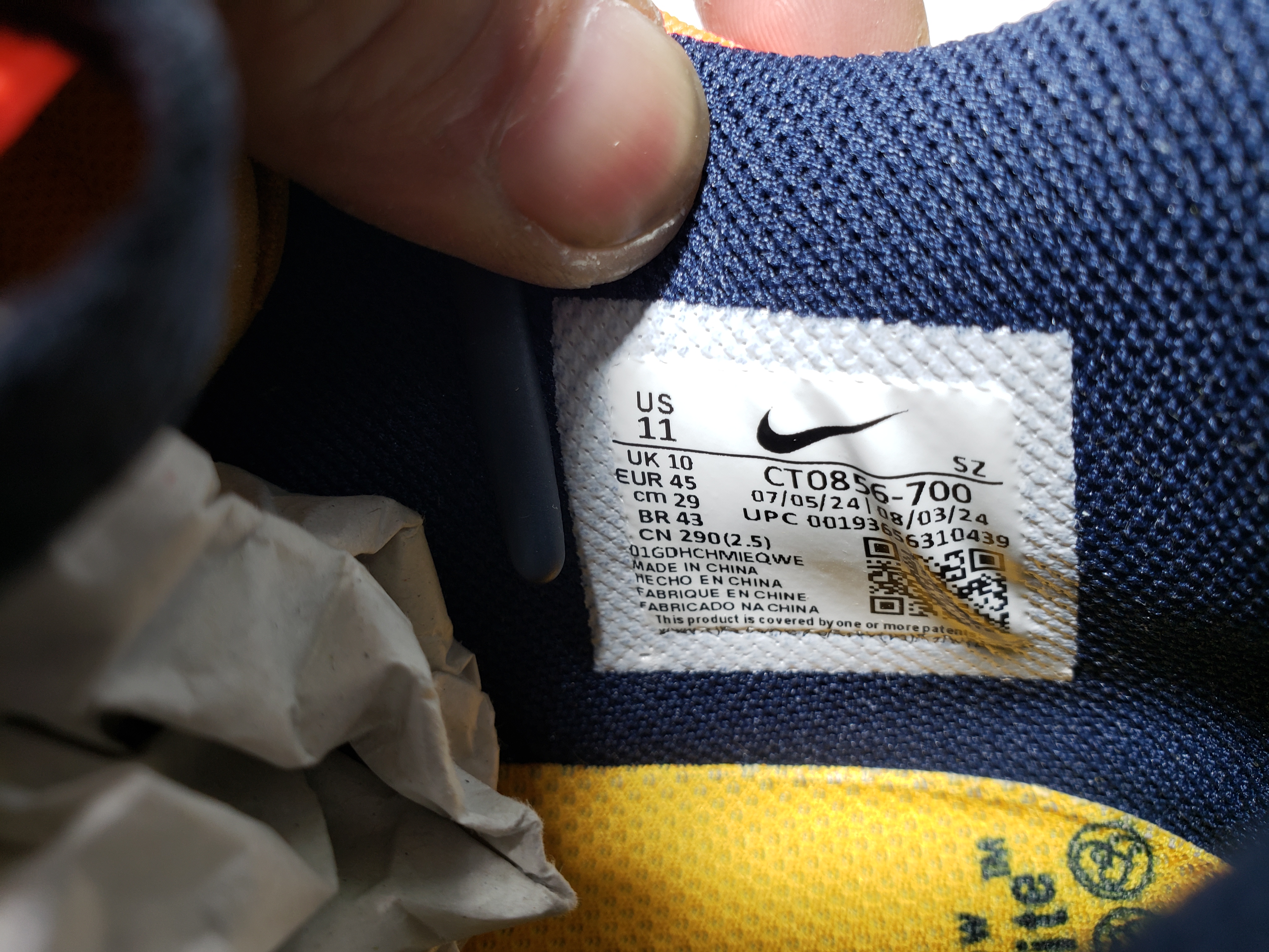 Nike Dunk Low Off-White University Gold CT0856-700 review Obosneaker 05