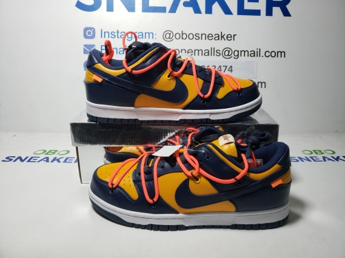 Nike Dunk Low Off-White University Gold CT0856-700 review 