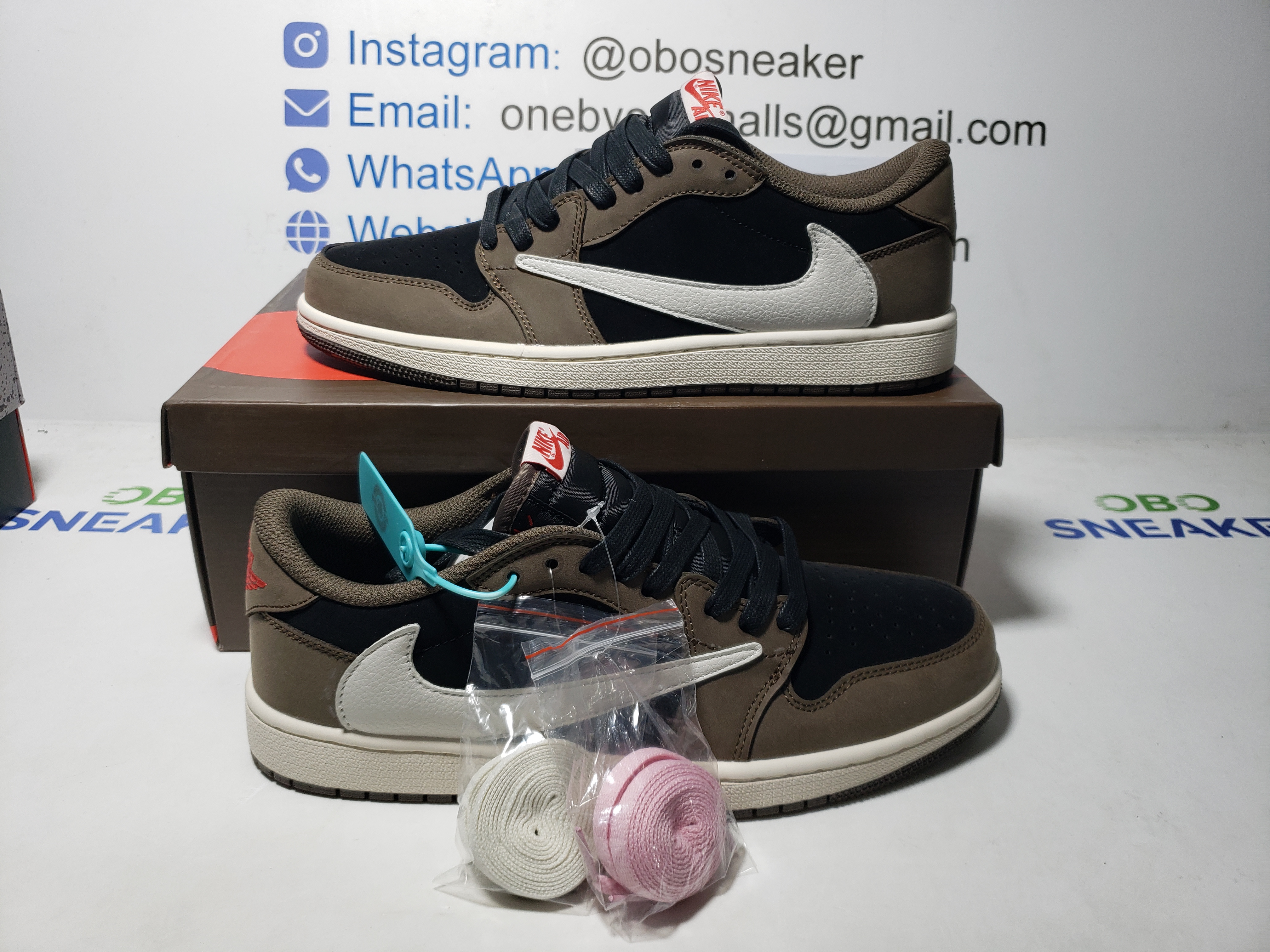 【$59 SALE】Travis Scott x Air Jordan 1 Low OG SP-T CQ4277-001 review Obosneaker 00
