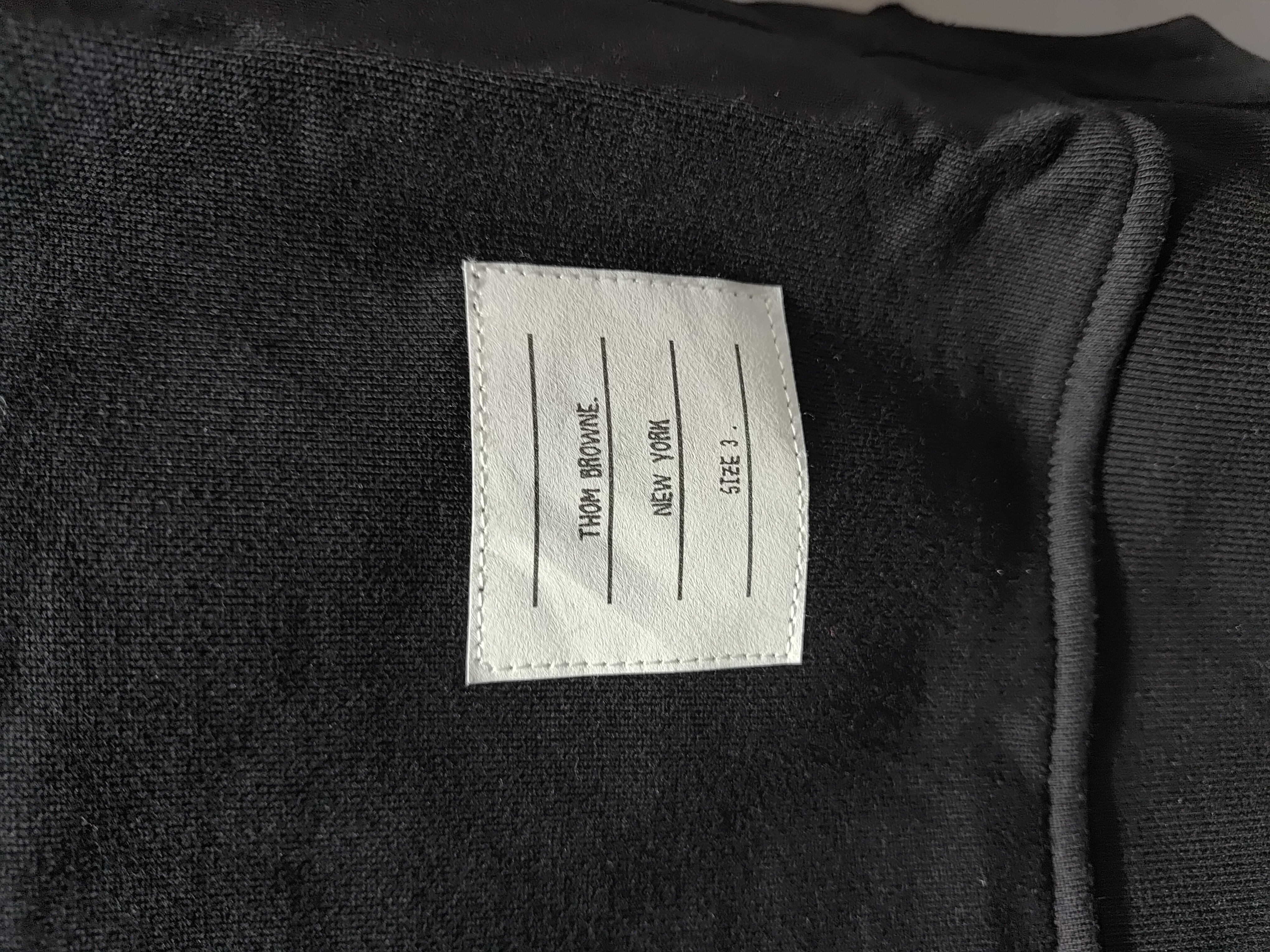 Thom Browne Classic Crew Neck Hoodie Navy review Obosneaker 01