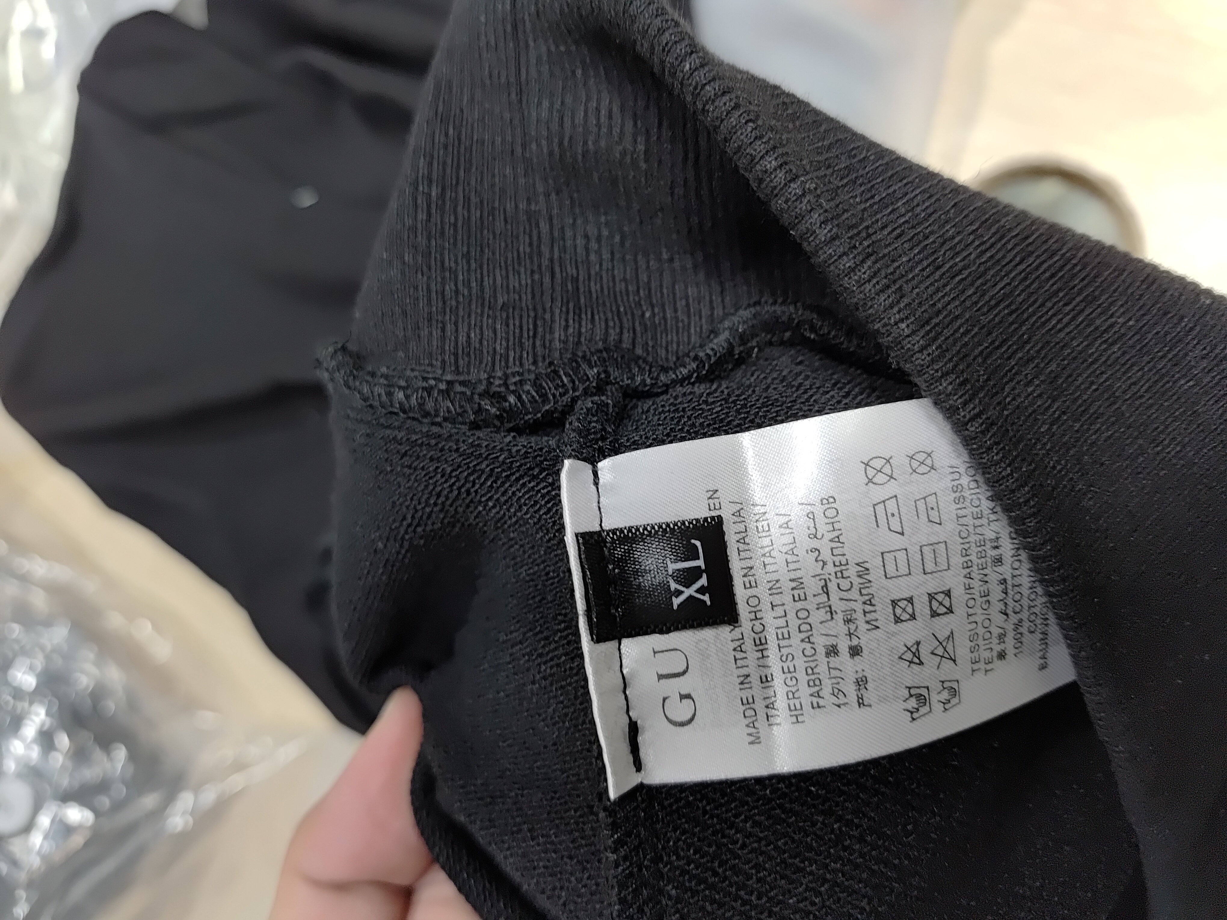 Gucci 24Fw Ink Splash Double G Crew Neck Sweatshirt Black review Obosneaker 01