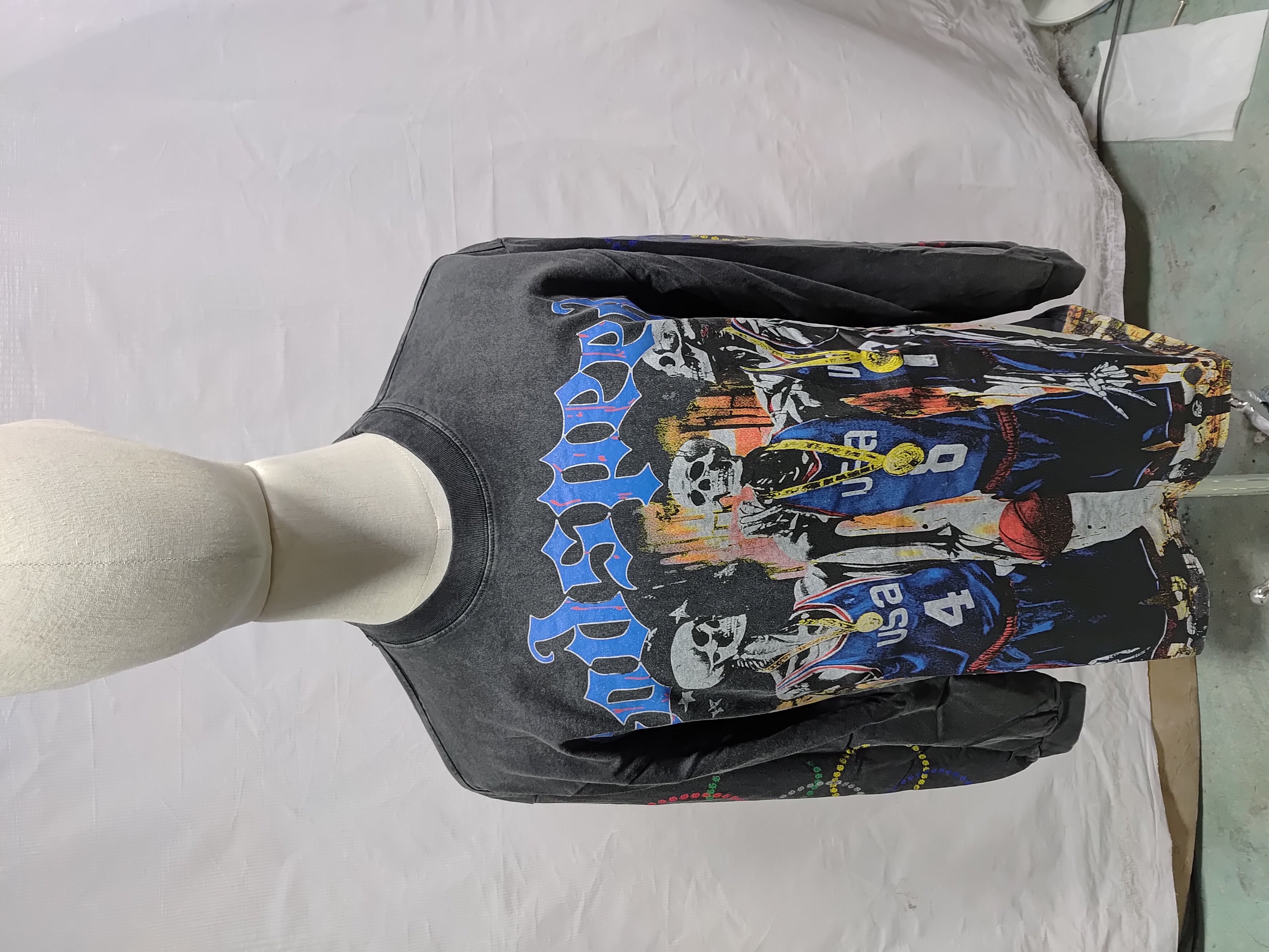 Godspeed Dream Team Long Sleeve T-shirt #1106 Black Wash review Obosneake 00