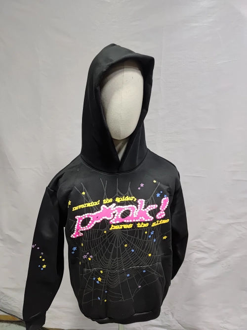 Sp5der black tracksuit suit review 