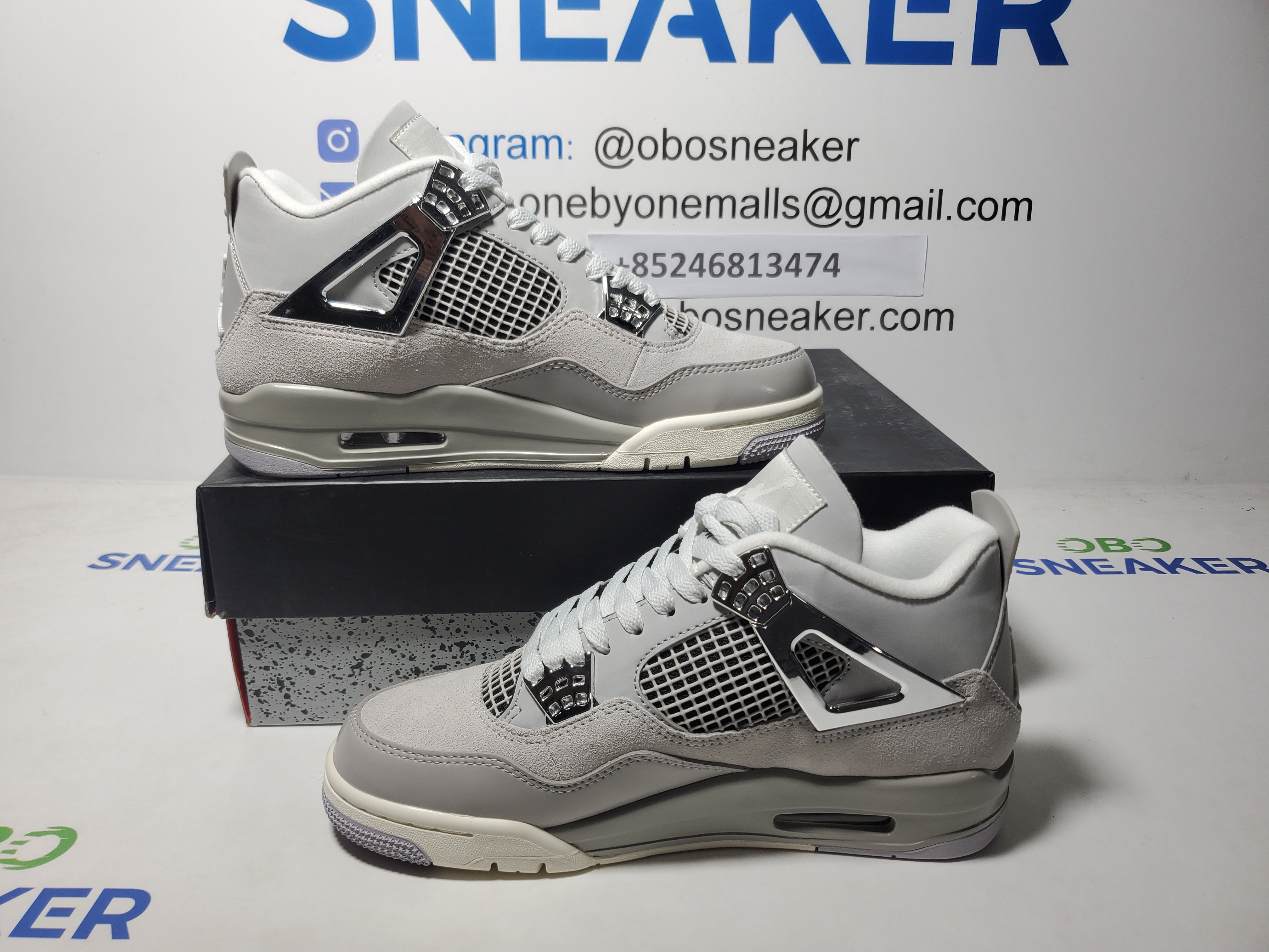 TOP Version Air Jordan 4 WMNS Frozen Moments AQ9129-001 review Obosneaker 00