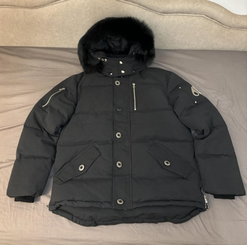 Moose Knuckles Men's Shearling 3Q Jacket Black review 