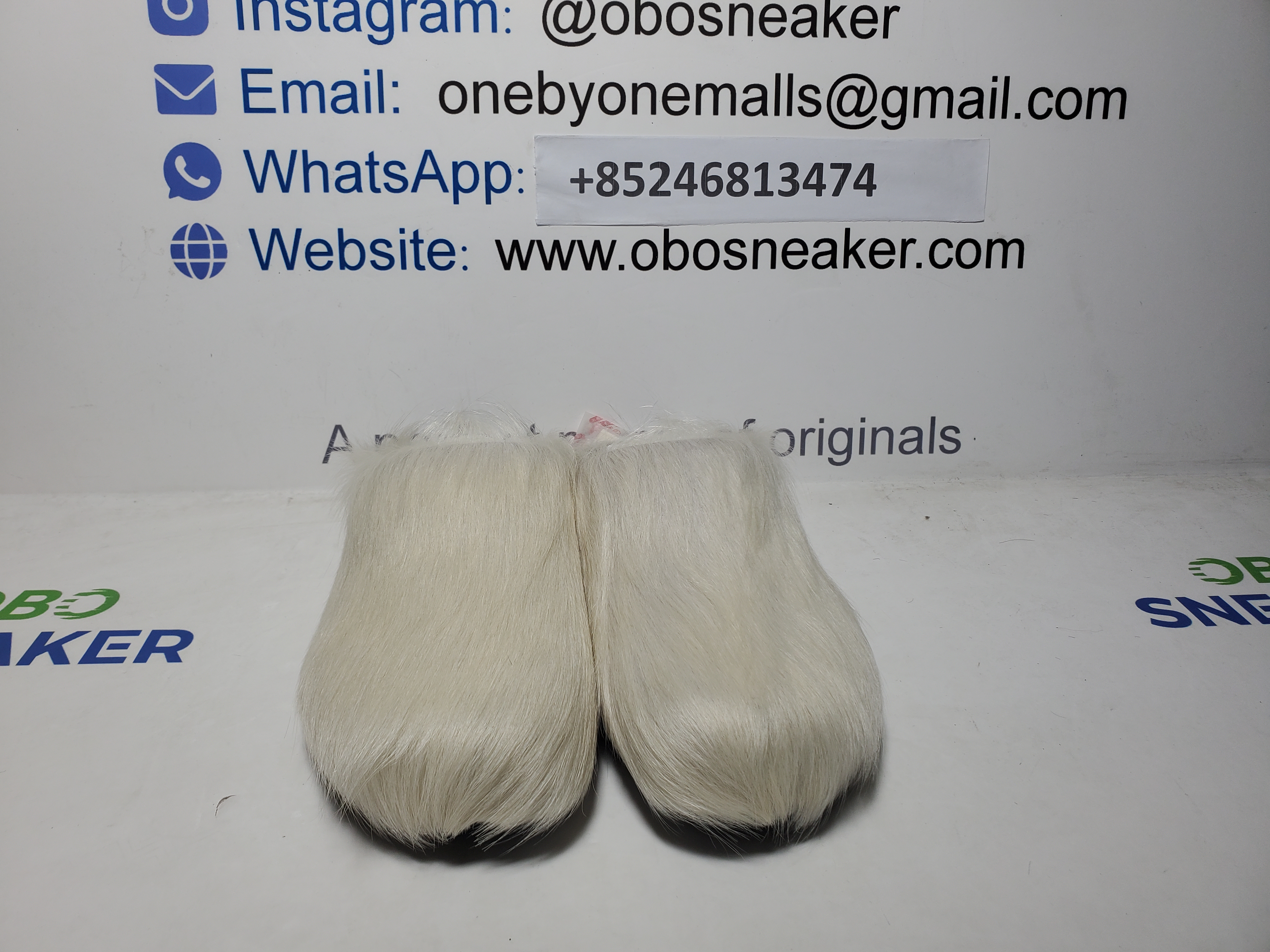 Marni Long-Hair Calfskin Fussbett Sabot White SBMR000600P412200W02 review Obosneaker 03