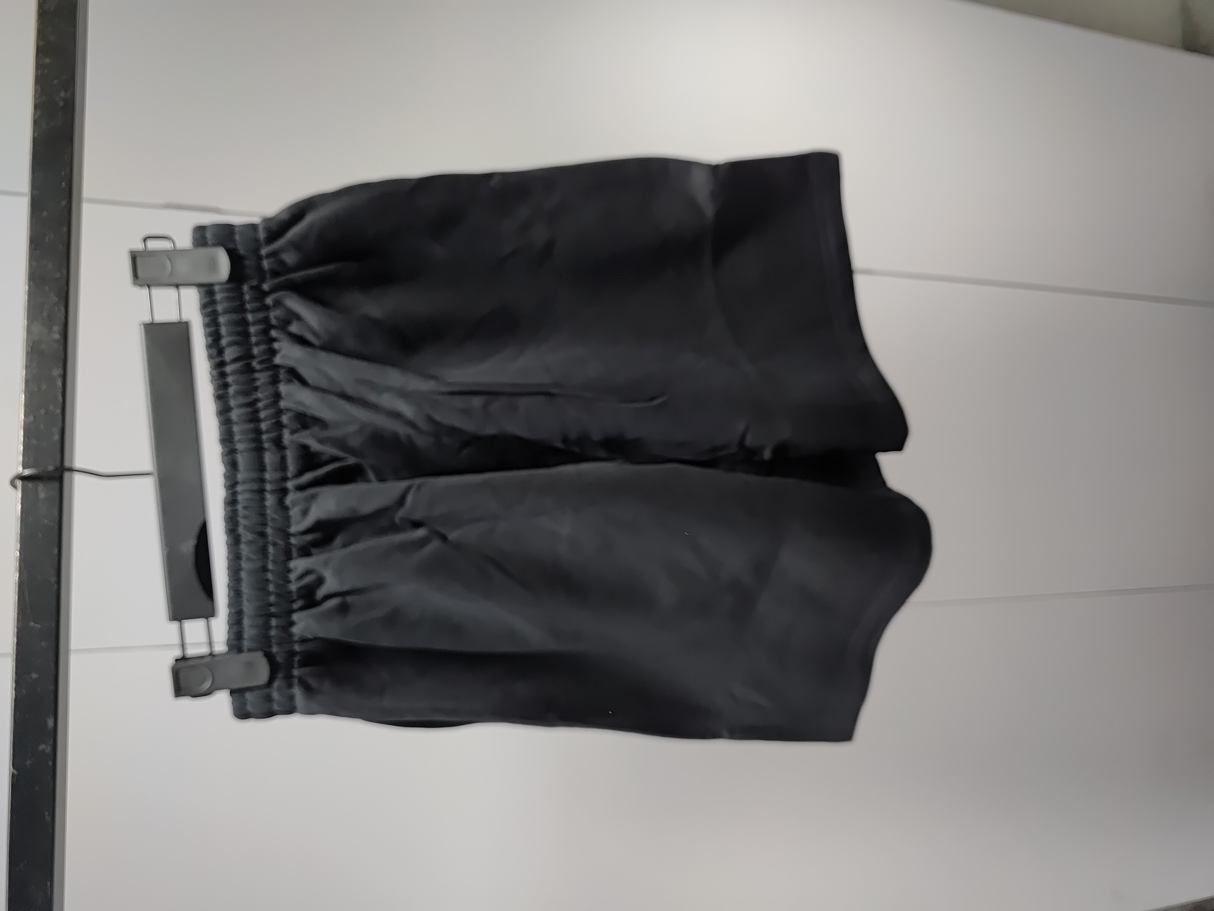 Balenciaga Reverse Logo Embroidered Lettering Shorts review Obosneaker 04