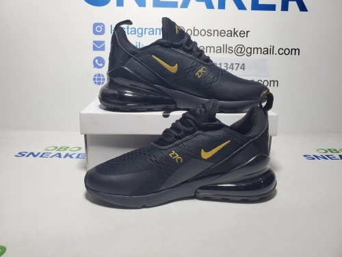  Nike Air Max 270 Black Gold  AH8050-007 review 