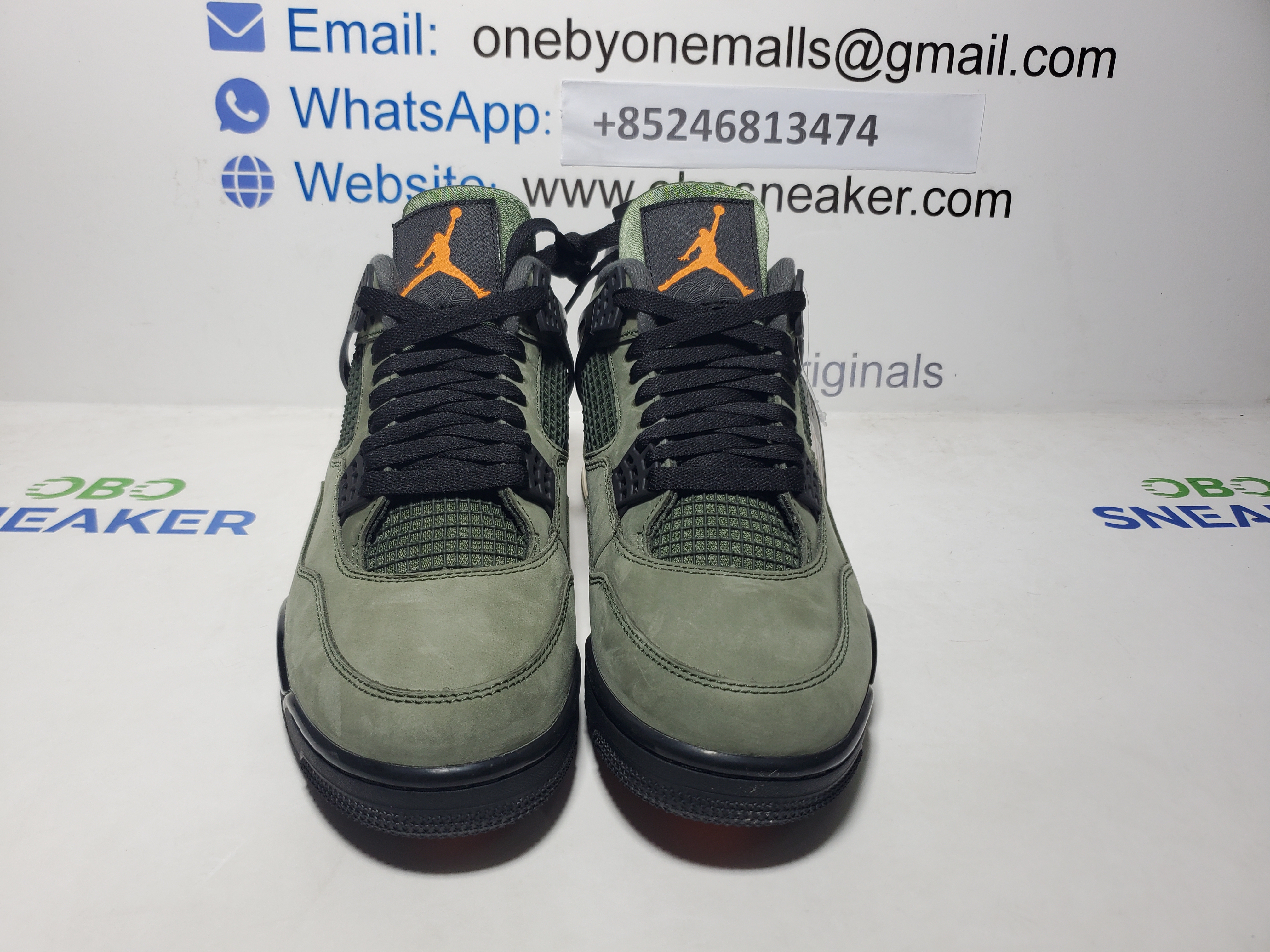 TOP Version Undefeated x Air Jordan 4 Retro IB1519-200 review Obosneaker 03