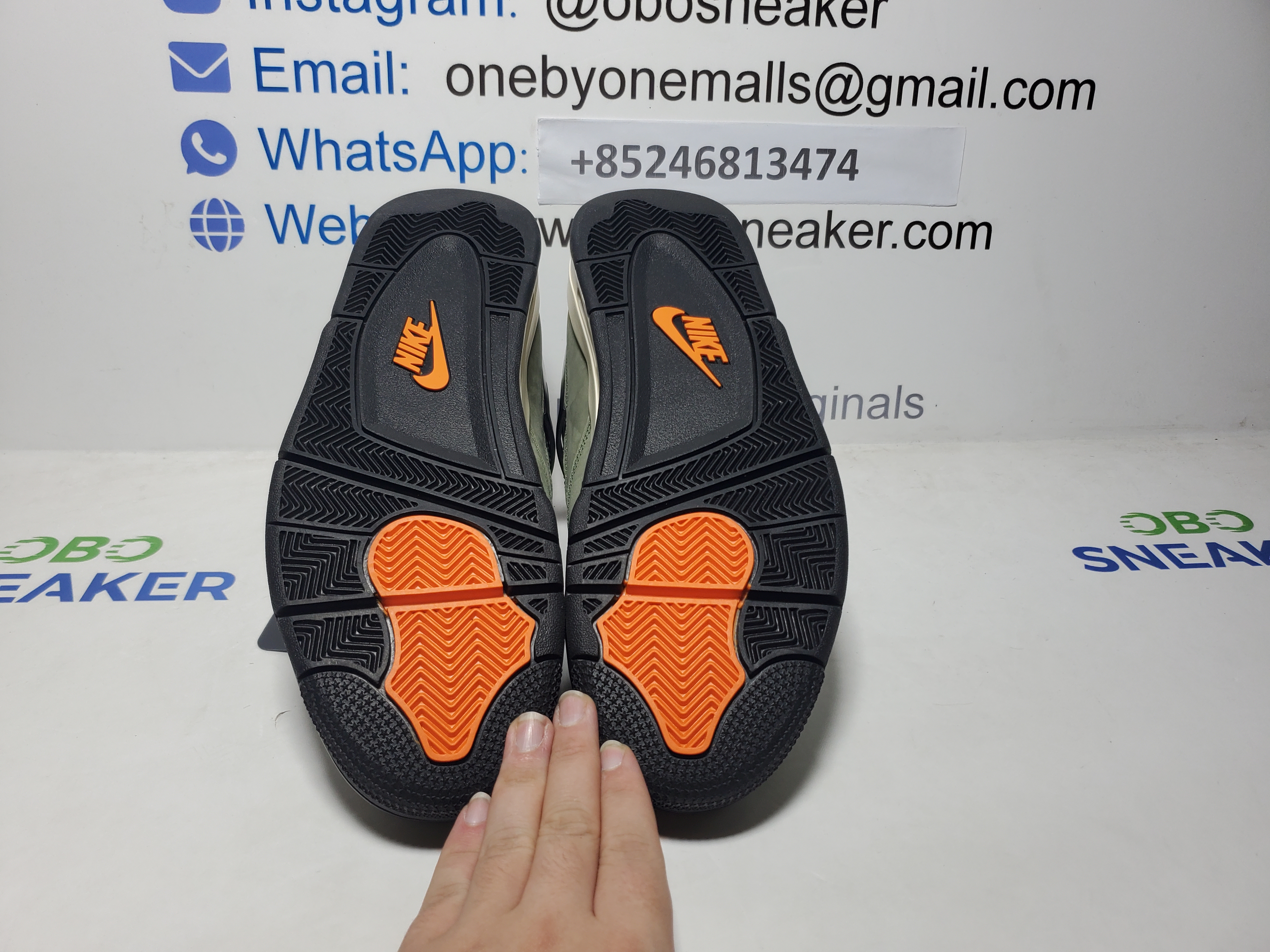 TOP Version Undefeated x Air Jordan 4 Retro IB1519-200 review Obosneaker 04