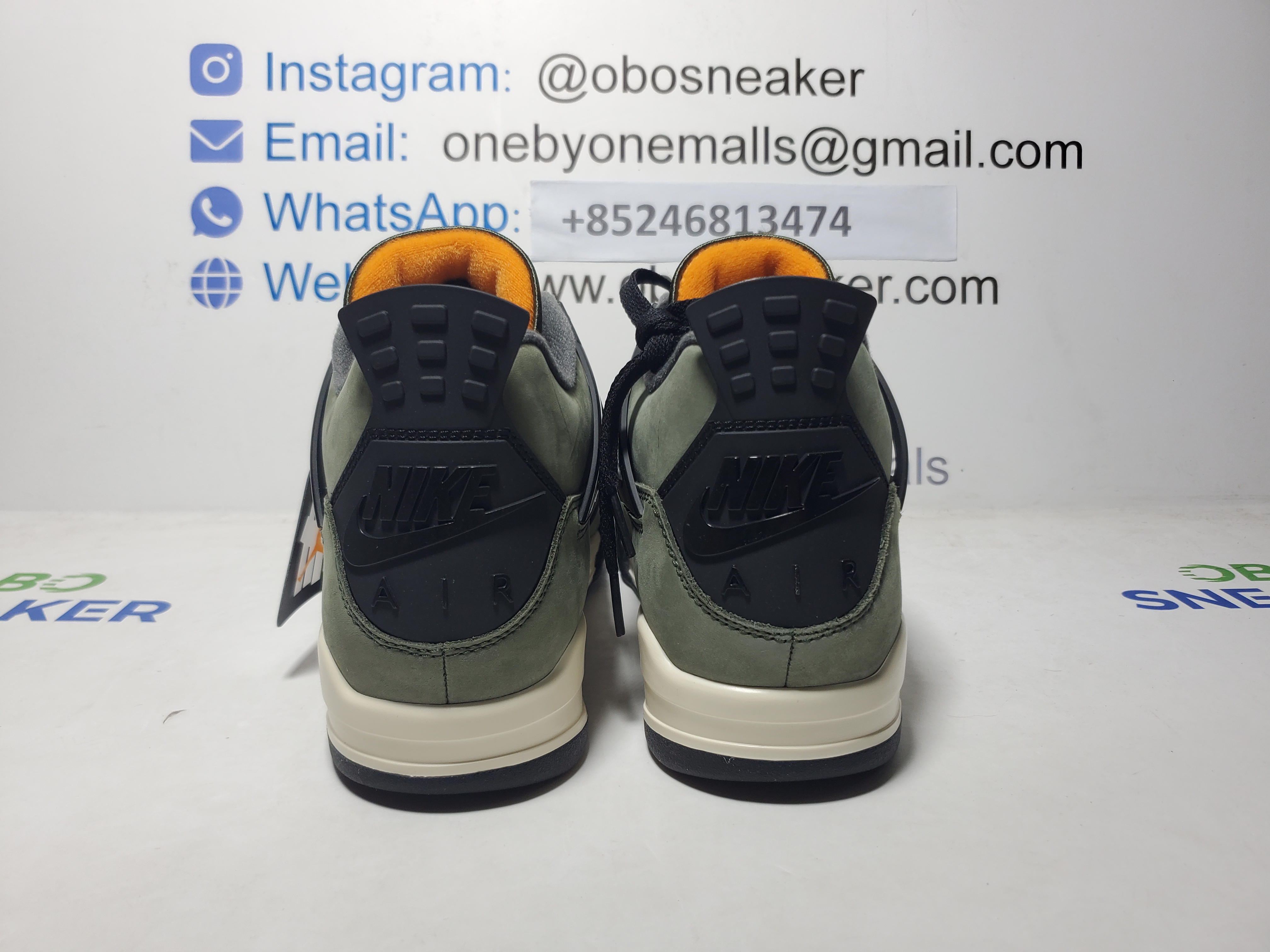 TOP Version Undefeated x Air Jordan 4 Retro IB1519-200 review Obosneaker 01