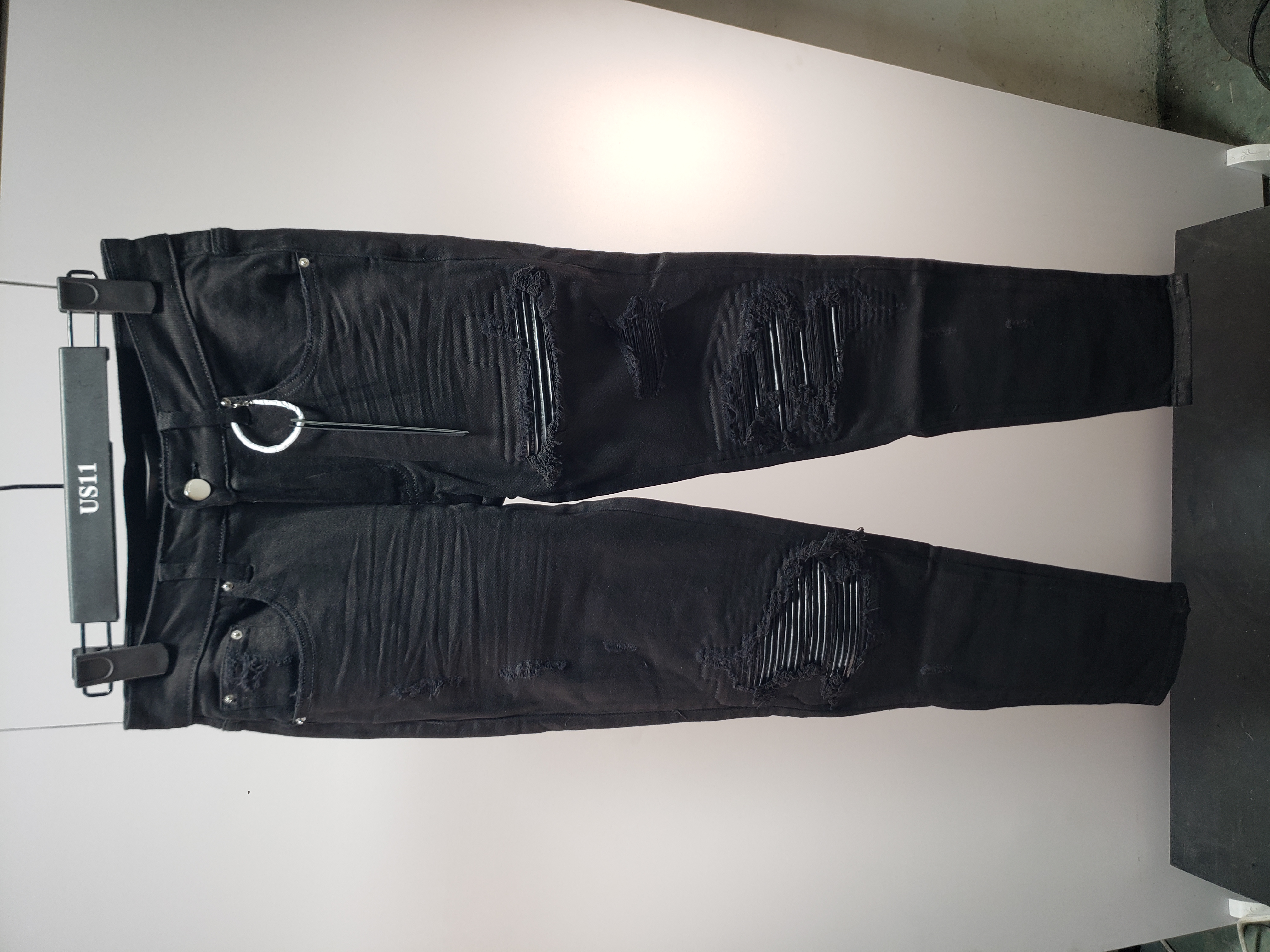 Balenciaga Flame Letter Graffiti Long Sleeve T + Amiri Black MX1 Jeans Black review Obosneaker 00