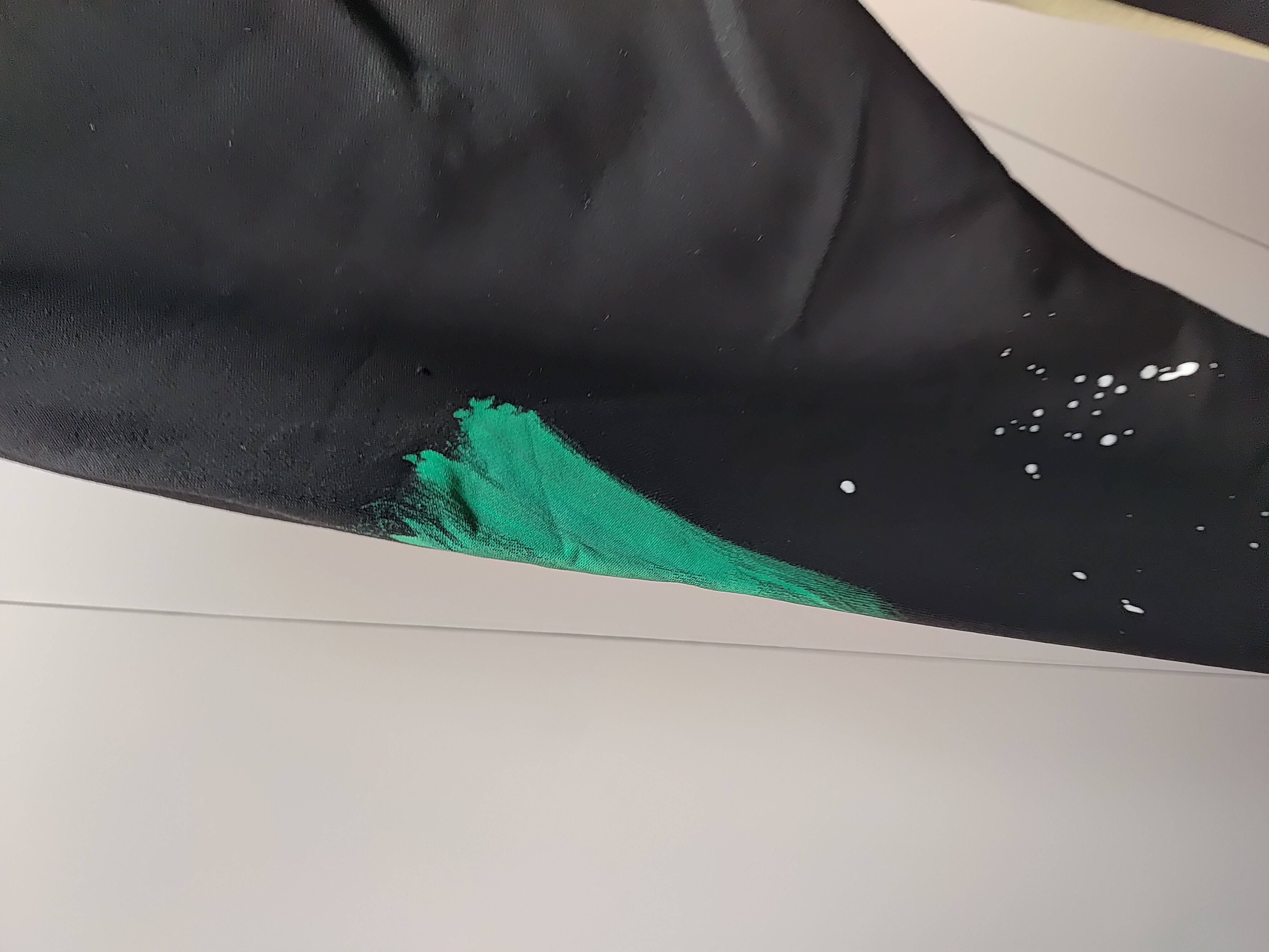 Gallery Dept Graffiti Splatter Sweatpants Black review Obosneaker 06