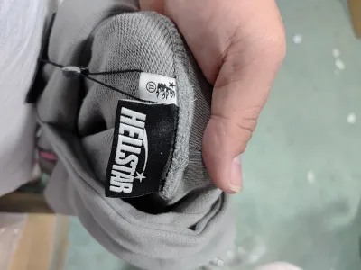 Hellstar Future Flame Hoodie Grey + Balenciaga Coke Fleece Suit Trousers review Obosneaker 01