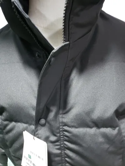 Canada Goose 388M Classic Parker 29 Down Jacket Black + Balenciaga x Adidas Three-Bar Washed Jeans Blue review Obosneaker 02