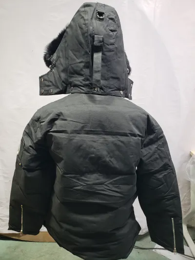 Moose Knuckles Men's Shearling 3Q Jacket Black + Amiri Jean 6645-1 review Obosneaker 05