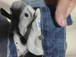 Stussy Sweater XB411#p111 + Balenciaga LOOK BOOK Blue Washed Orange Flared Jeans review Obosneaker 02