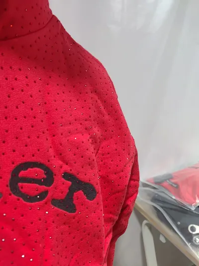 Sp5der VVS Hoodie Red + + Purple Brand Fashion Men Jeans YZ072413 review Obosneaker 03