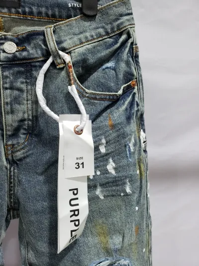 Sp5der Web Hoodie Blue + Purple Brand Fashion Men Jeans 4 review Obosneaker 02