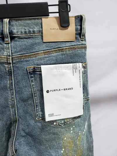 Sp5der Web Hoodie Blue + Purple Brand Fashion Men Jeans 4 review Obosneaker 04