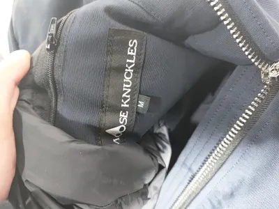 Moose Knuckles Men's Balistic Bomber Zip-Up Fur Jacket Dark Blue + Purple Brand Fashion Men Jeans 3 review Obosneaker 01