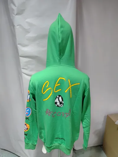 Chrome Hearts Matty Boy Sex Records Hoodie Citrus + Purple Brand Fashion Men Jeans 10 review Obosneaker 05