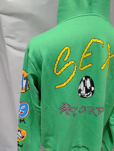 Chrome Hearts Matty Boy Sex Records Hoodie Citrus + Purple Brand Fashion Men Jeans 10 review Obosneaker 04