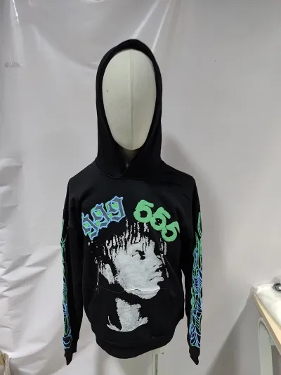 Sp5der X Juice Wrld 999 Hoodie Black  + KSUBI Jeans- 3015 review 