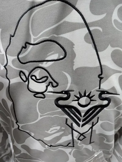 BAPE x Inter Miami CF Camo Pullover Hoodie White + Purple Brand Fashion Men Jeans YZ072413 review Obosneaker 02