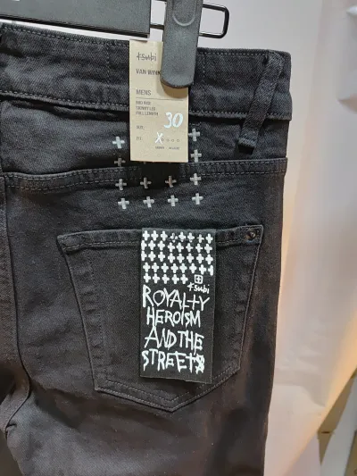 Denim Tears The Cotton Wreath Hoodie Black + KSUBI Jeans-3004 review Obosneaker 03